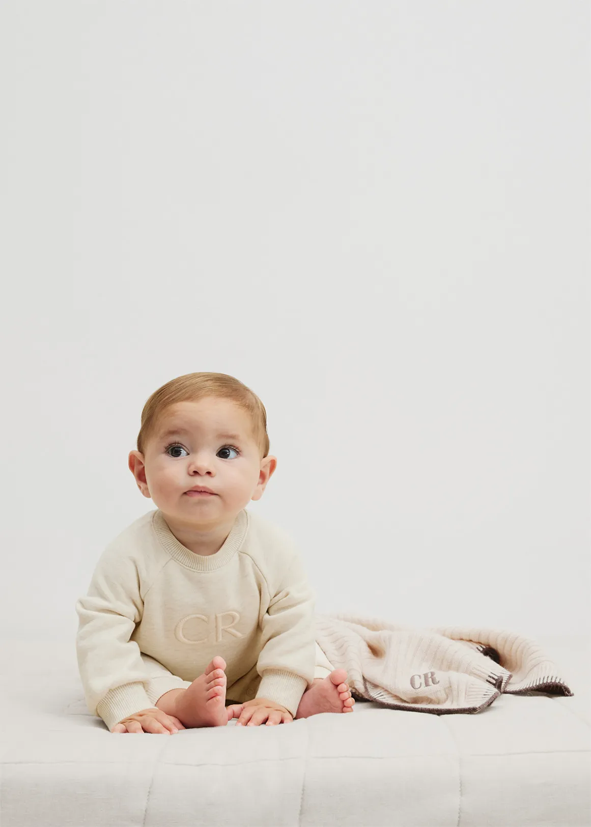 Logo Oversized Jumpsuit - OATMEAL MARLE