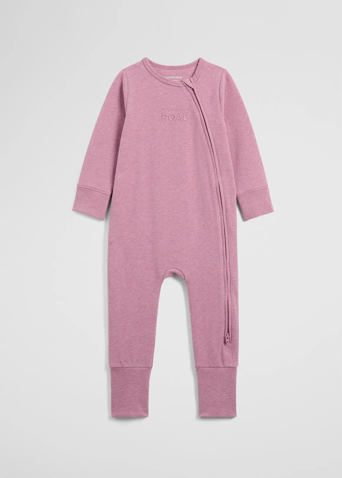 Logo Zip Jsuit - BERRY MARLE