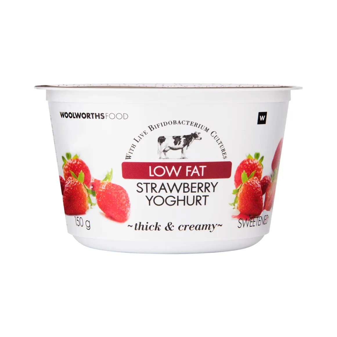 Low Fat Strawberry Yoghurt 150 g