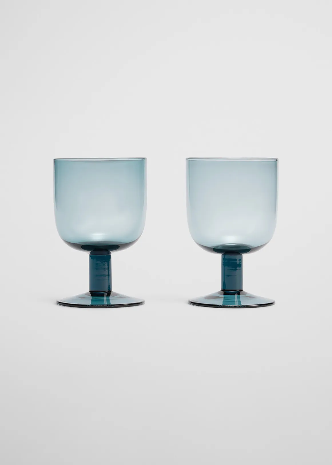 Lowe Wine Glass Set of 2 - COBALT