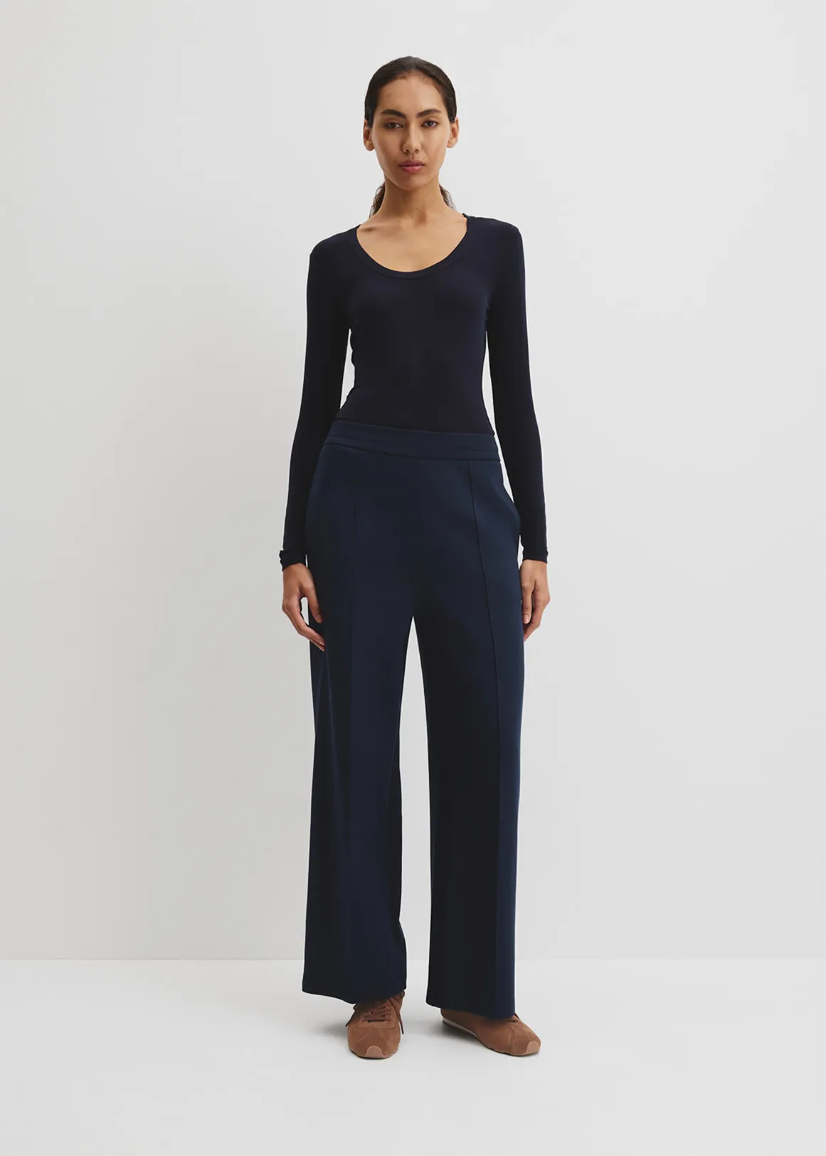 Luxe Track Pant - NAVY