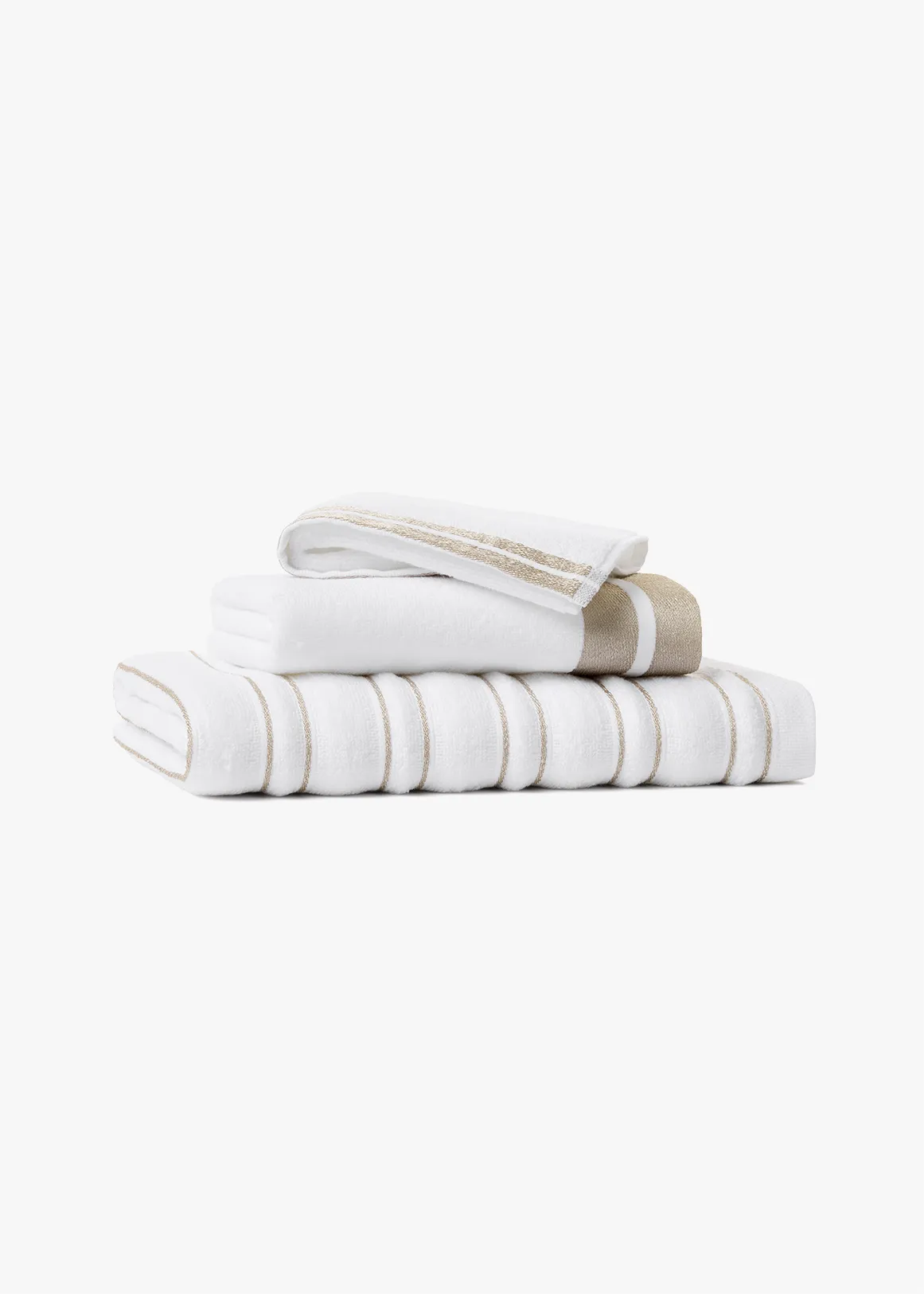 Luxury Glam Cotton Towels 3 Pack - X GOLD