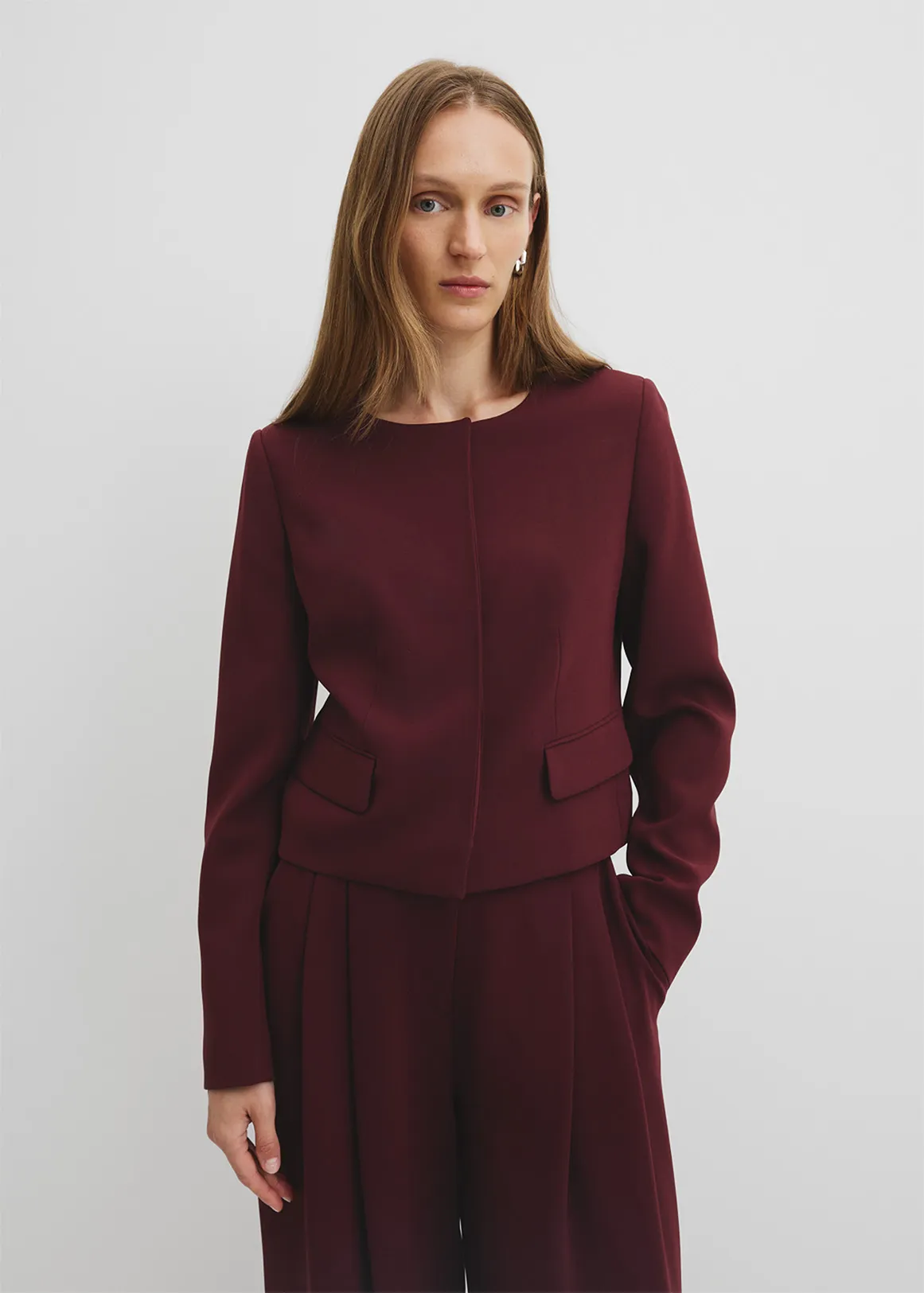 MIT Short Blazer - MULBERRY