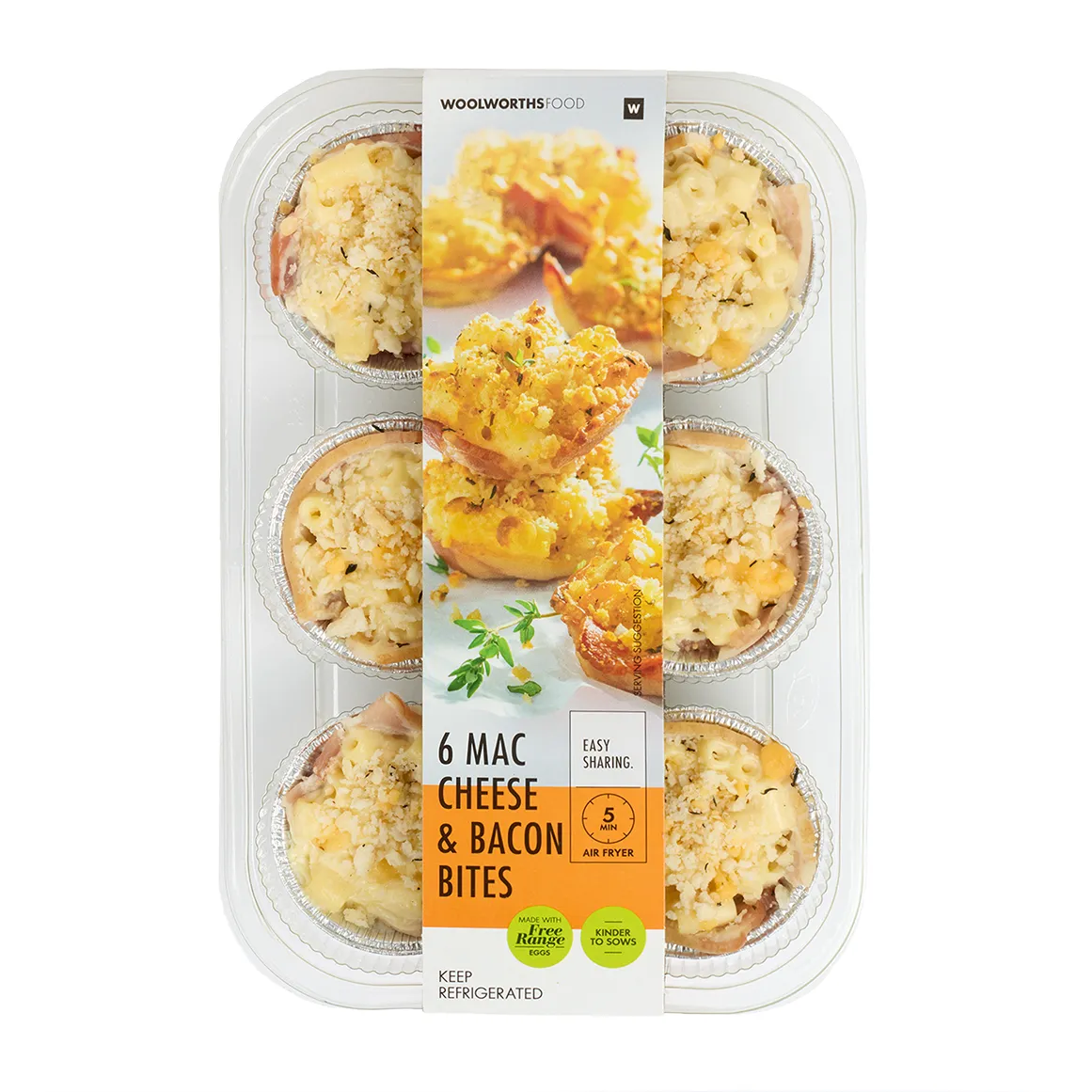Mac Cheese & Bacon Bites 6 pk