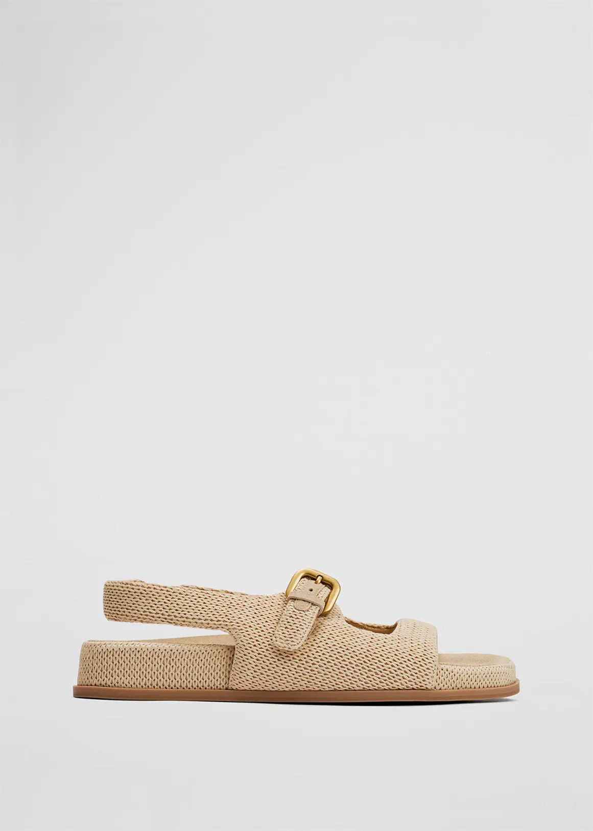Maggie Raffia Sandal - NATURAL