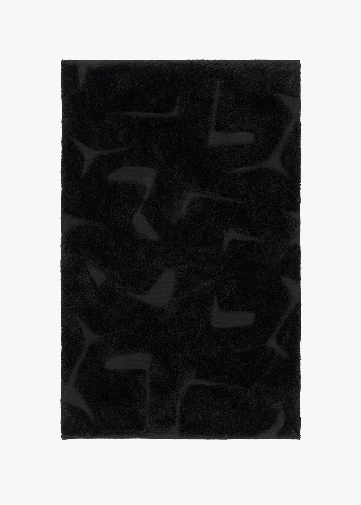 Malaki Tufted Cotton Rug 120x180cm - X BLACK