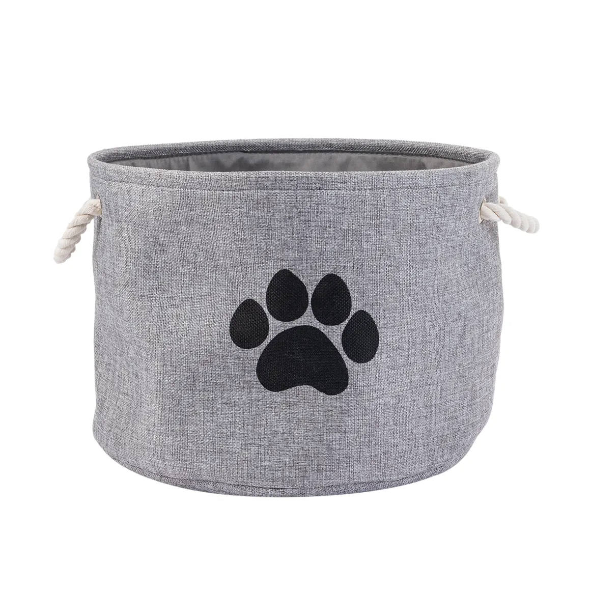 Manna Pet Toy Storage Bin in Grey