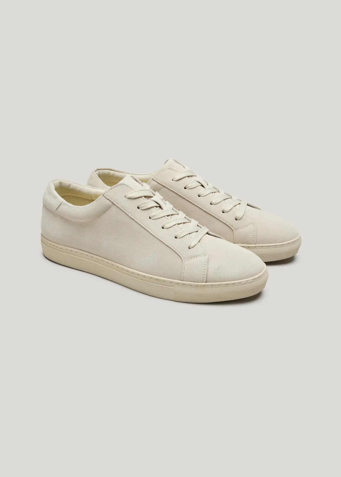 Marley Suede Sneaker - ECRU