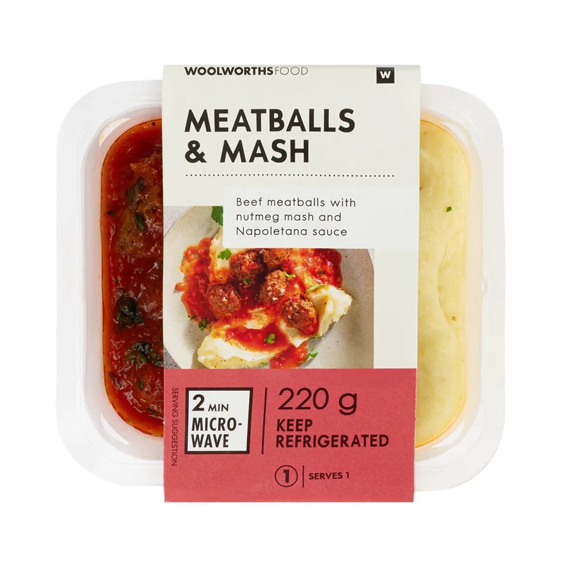 Meatballs & Mash 220 g