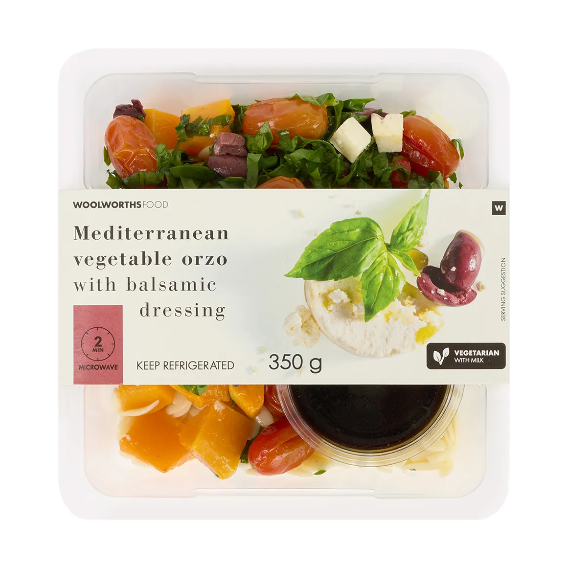 Mediterranean Vegetable Orzo Salad 350 g