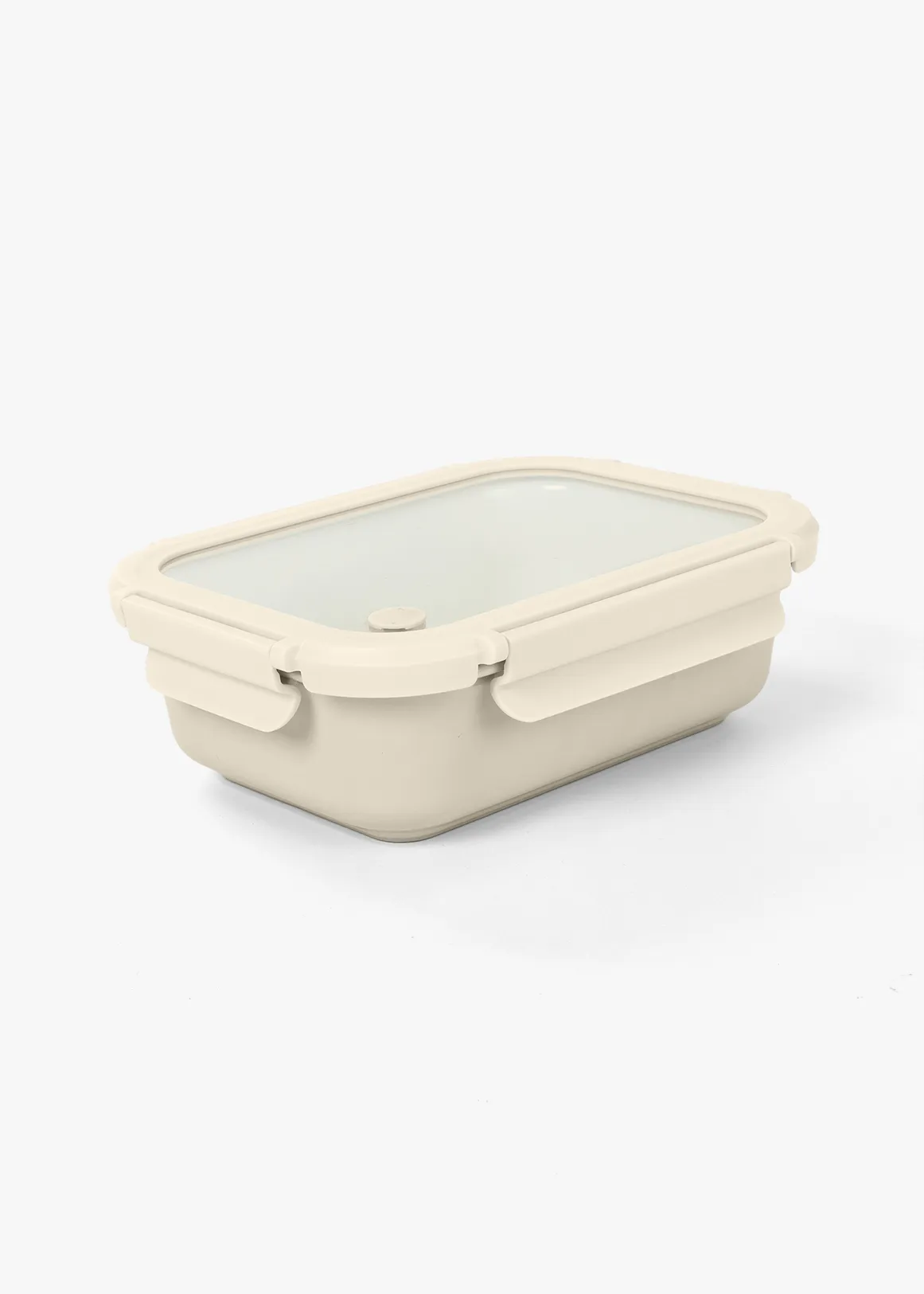 Medium Ceramic Storage Container - CREAM