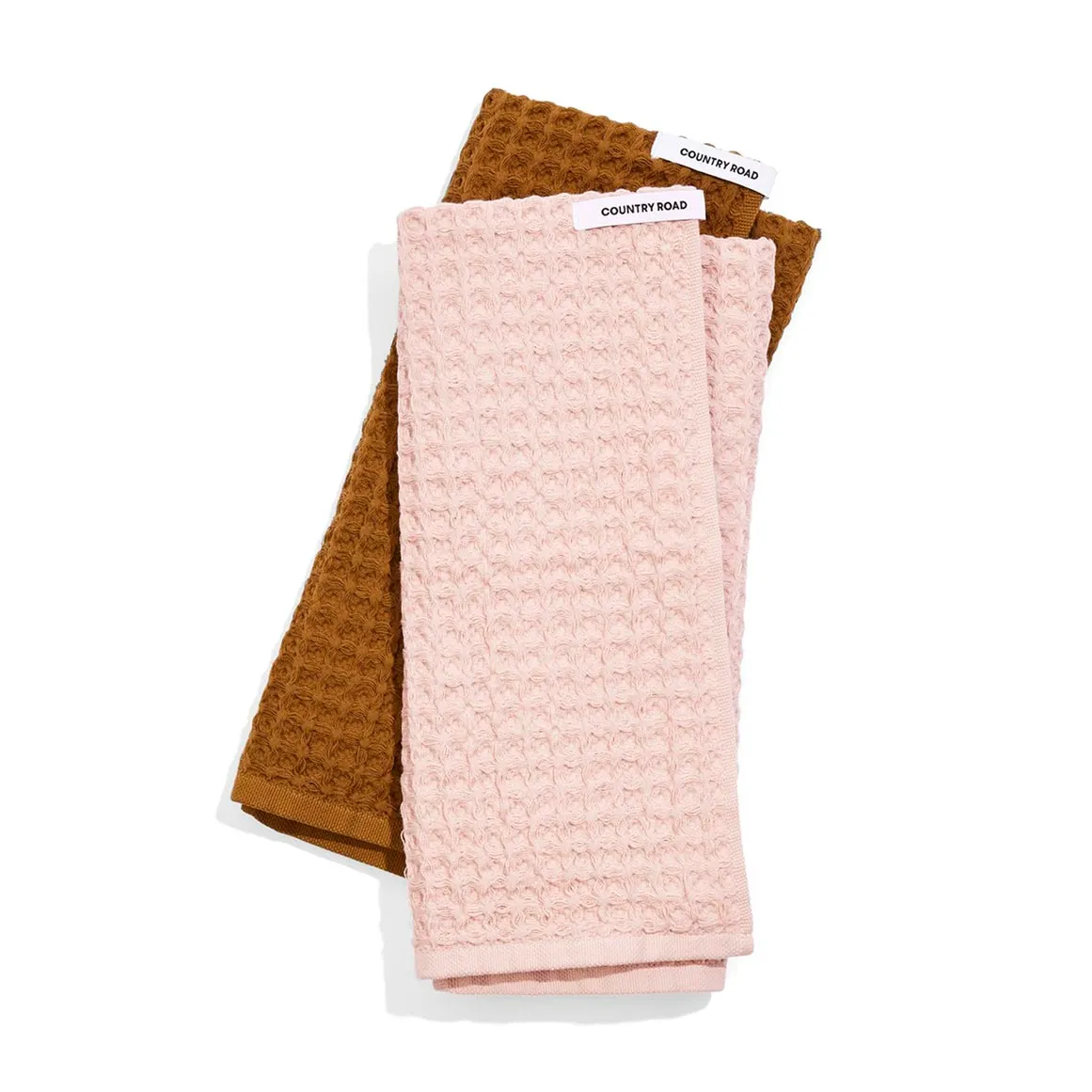 Meeka Australian Cotton Tea Towel Pack of 2 - ROSE
