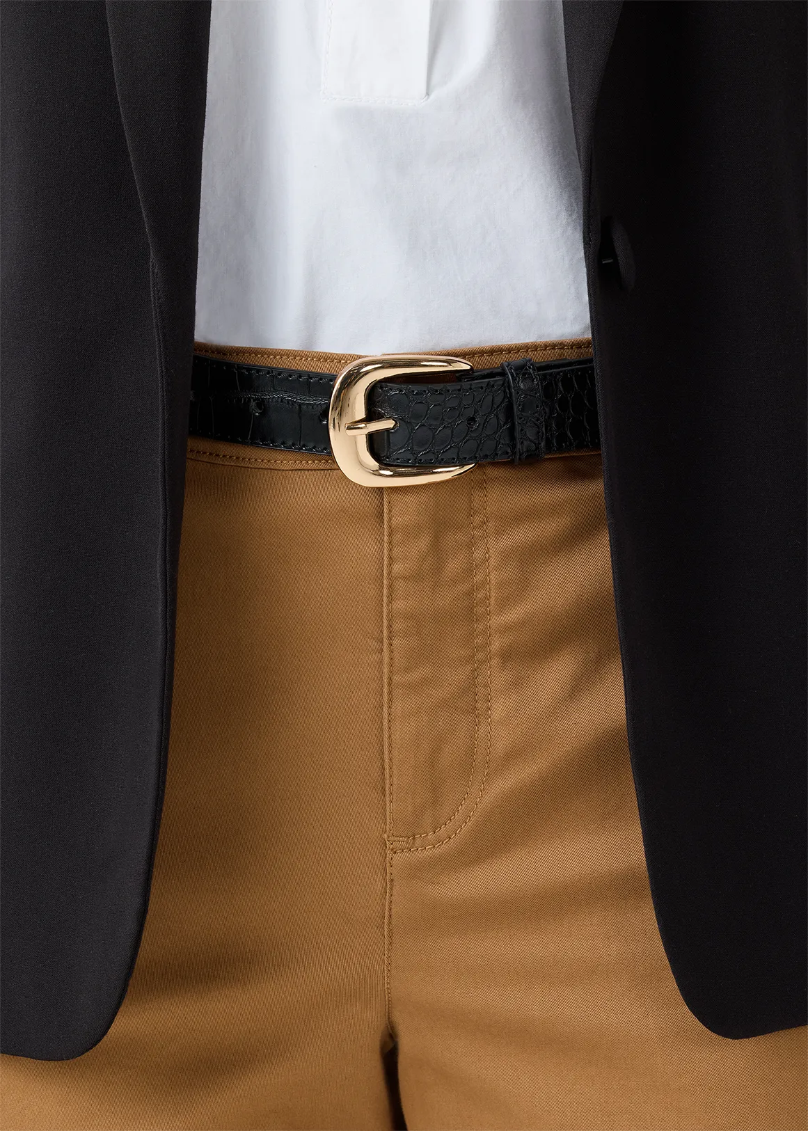 Midi Belt - X BLACK
