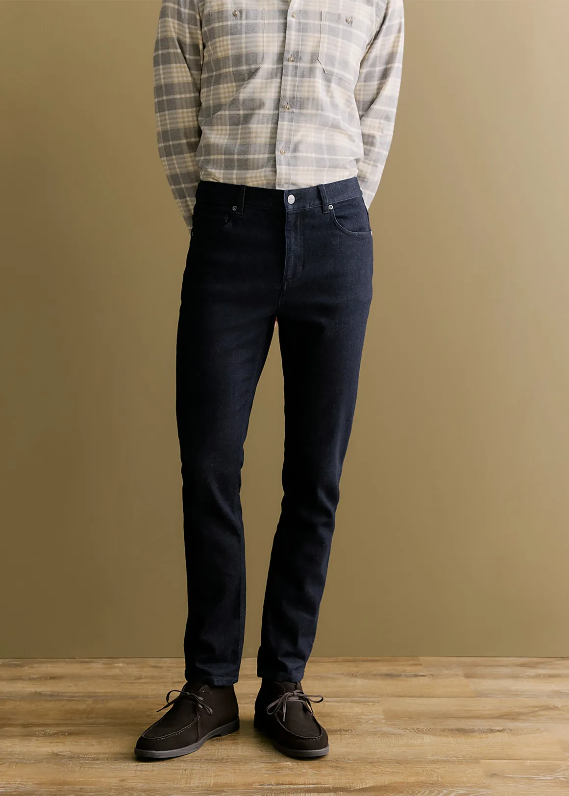 Modern Slim Dark Wash Jean - INK BLUE