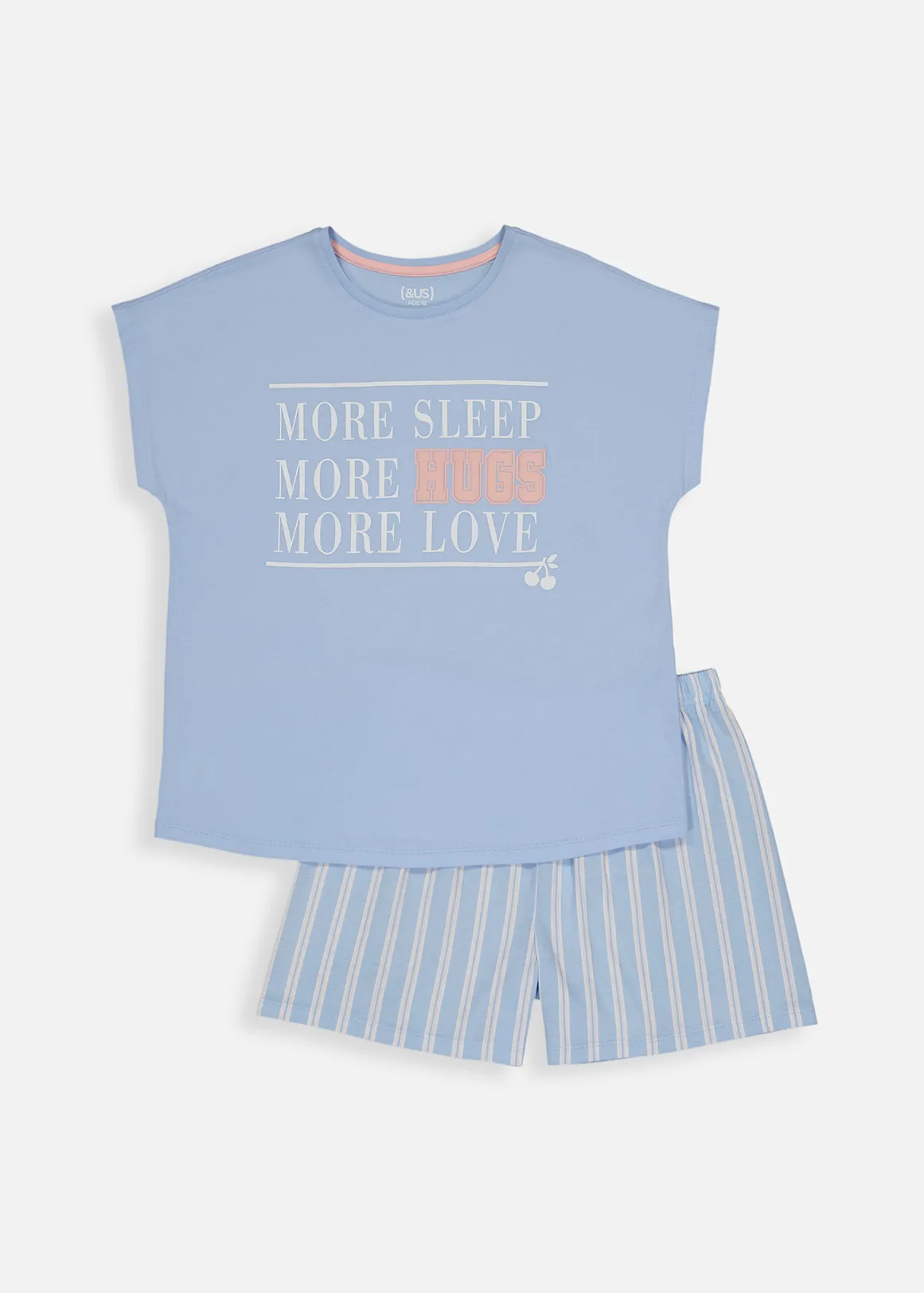 More Sleep Cotton Pyjamas - X BLUE