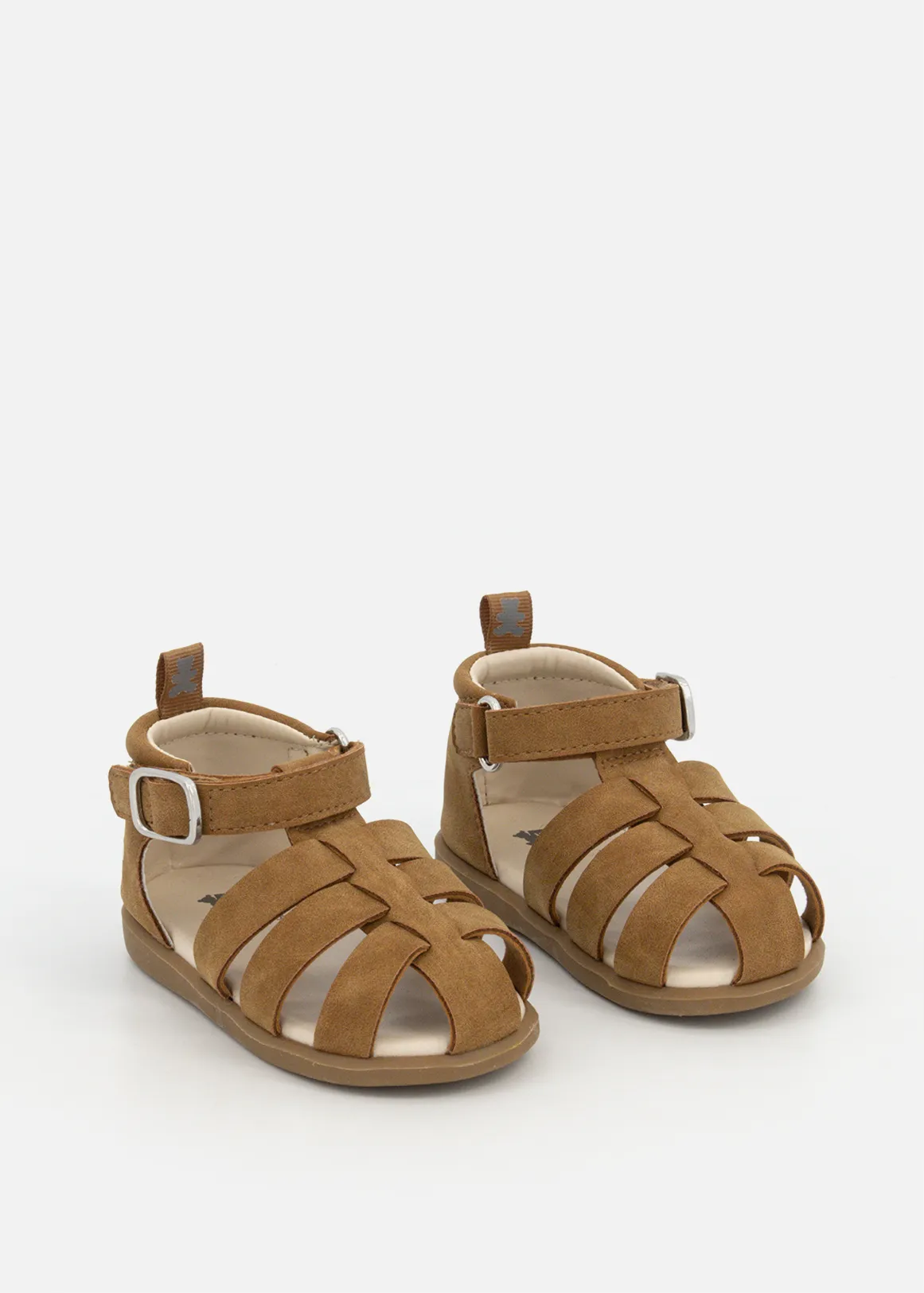 Multi Strap Sandals - TAN