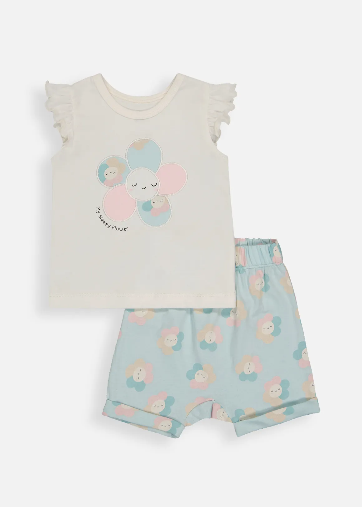 My Sleepy Flower Cotton Pyjamas - X CREAM