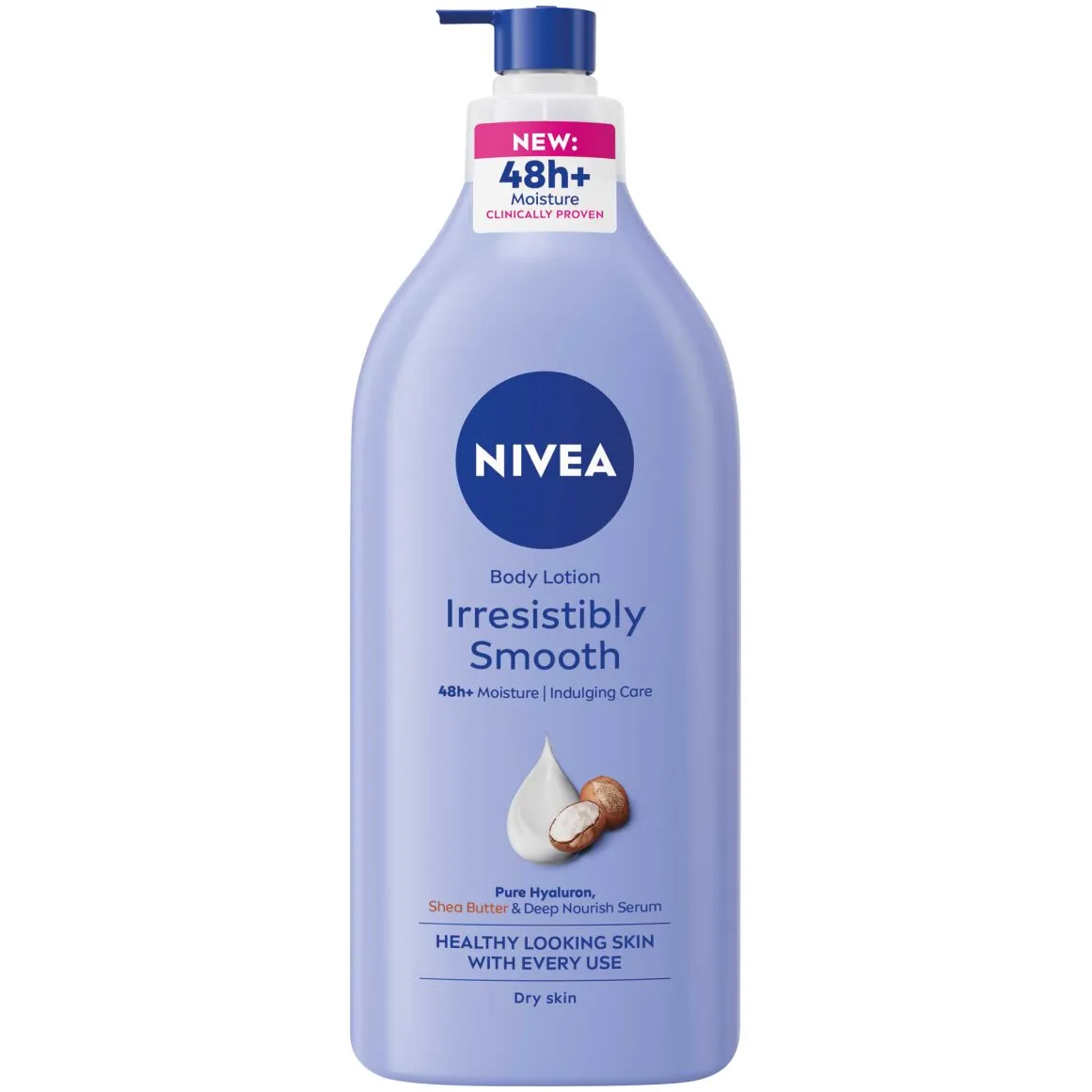 Nivea Irresistibly Smooth Body Lotion For Dry Skin 625 ml