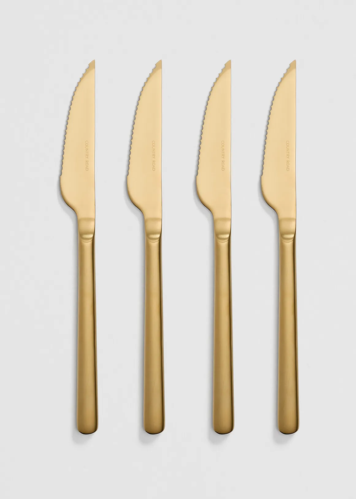 Nolan Steak Knife Set of 4 - SOFT GOLD