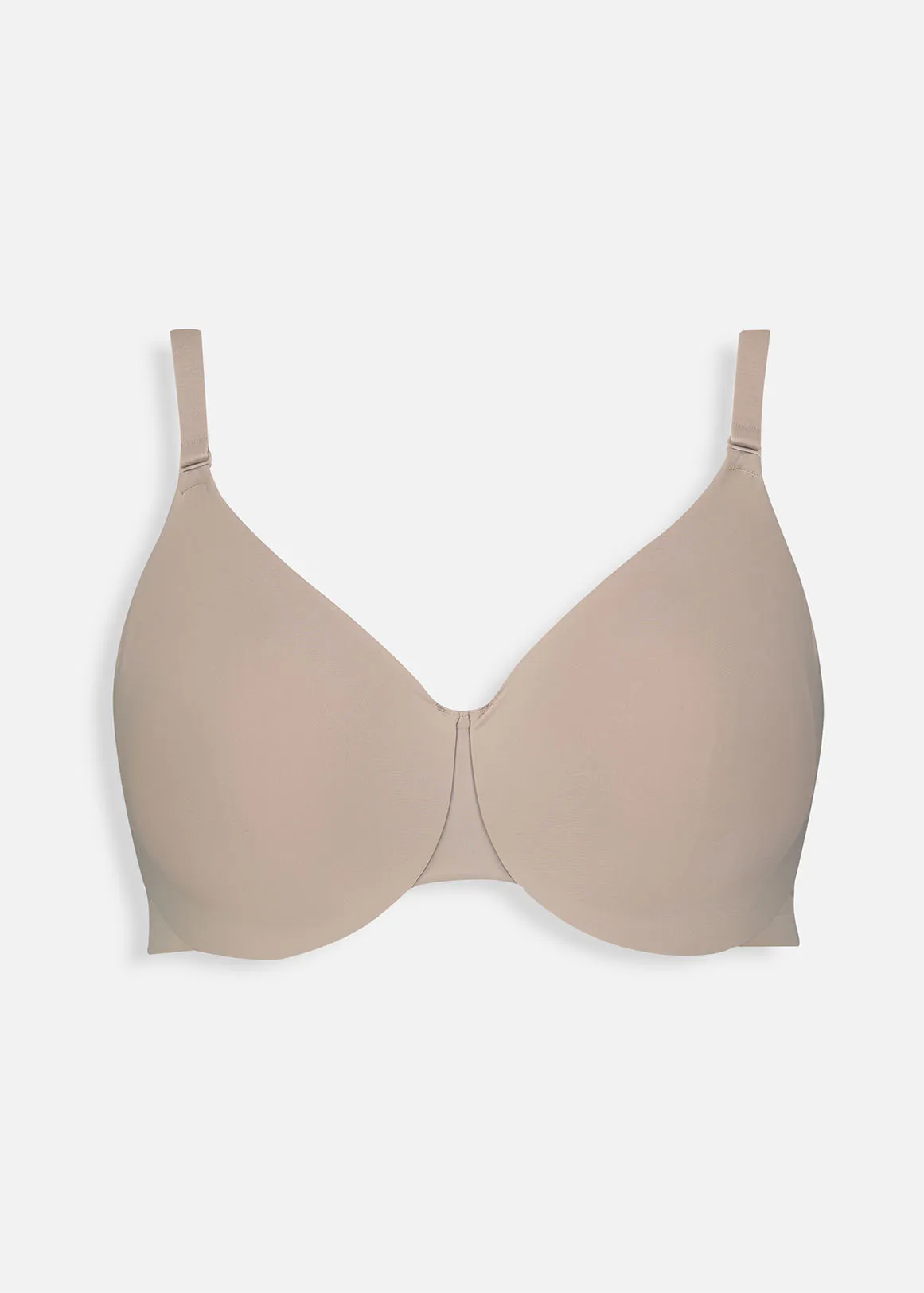Non Padded Underwire DD+ Full Cup Minimiser Bra - New Neutrals - BEIGE