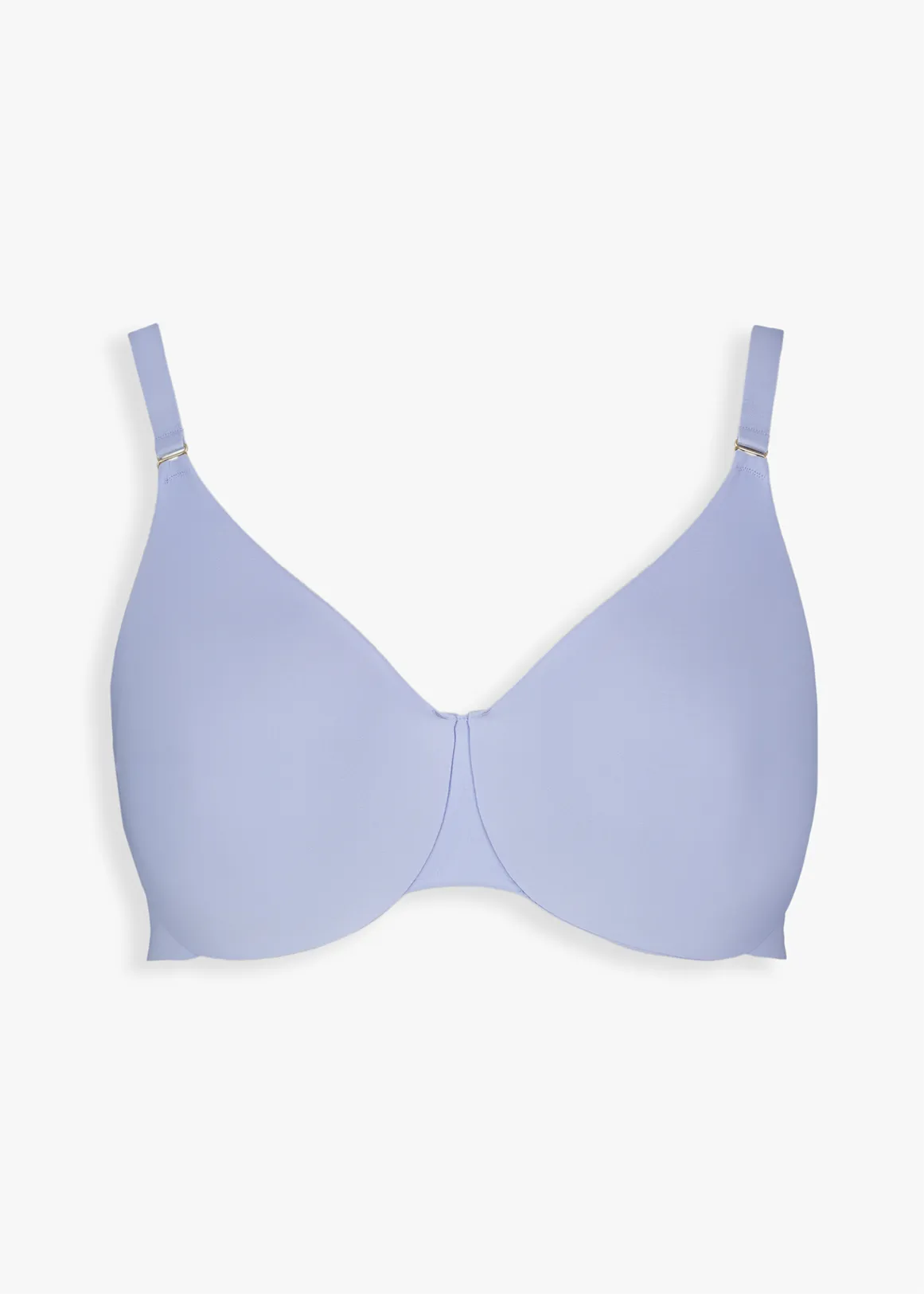 Non Padded Underwire DD+ Full Cup Minimiser Bra - New Neutrals - LIGHT BLUE
