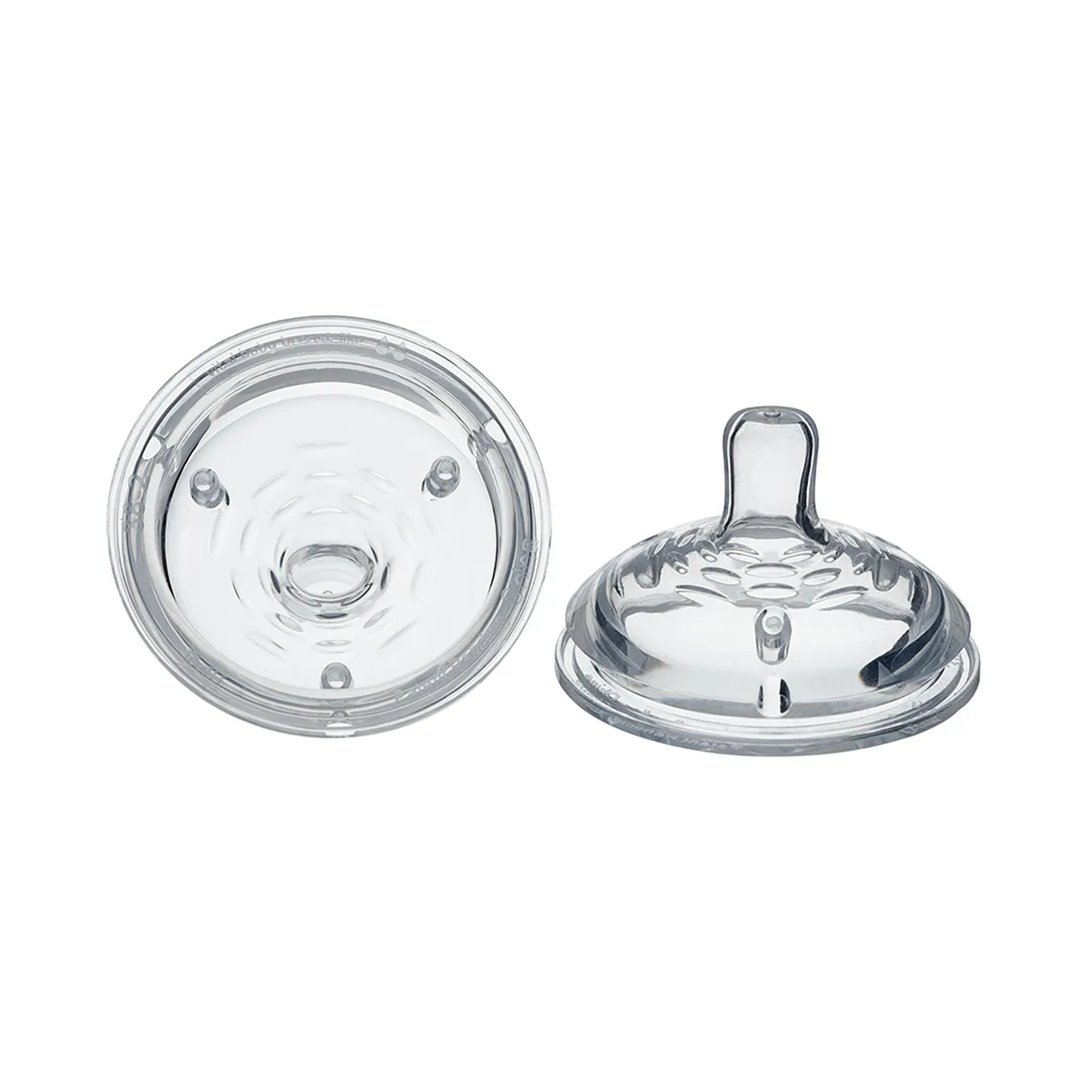Nurture Fast Flow Feeding Teats 2 Pack - CLEAR