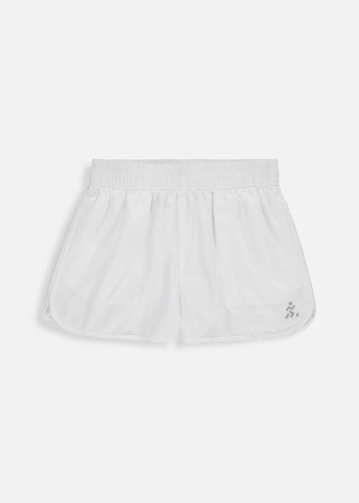 Older Girl School Sports Shorts - WHITE