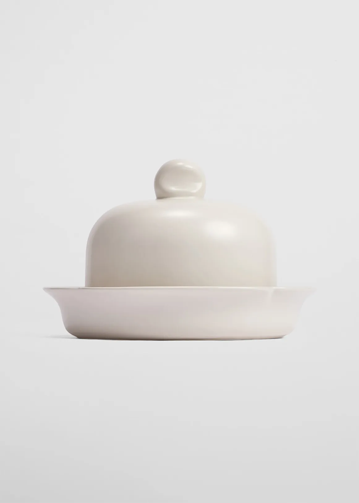 Olinda Butter Dish - NATURAL