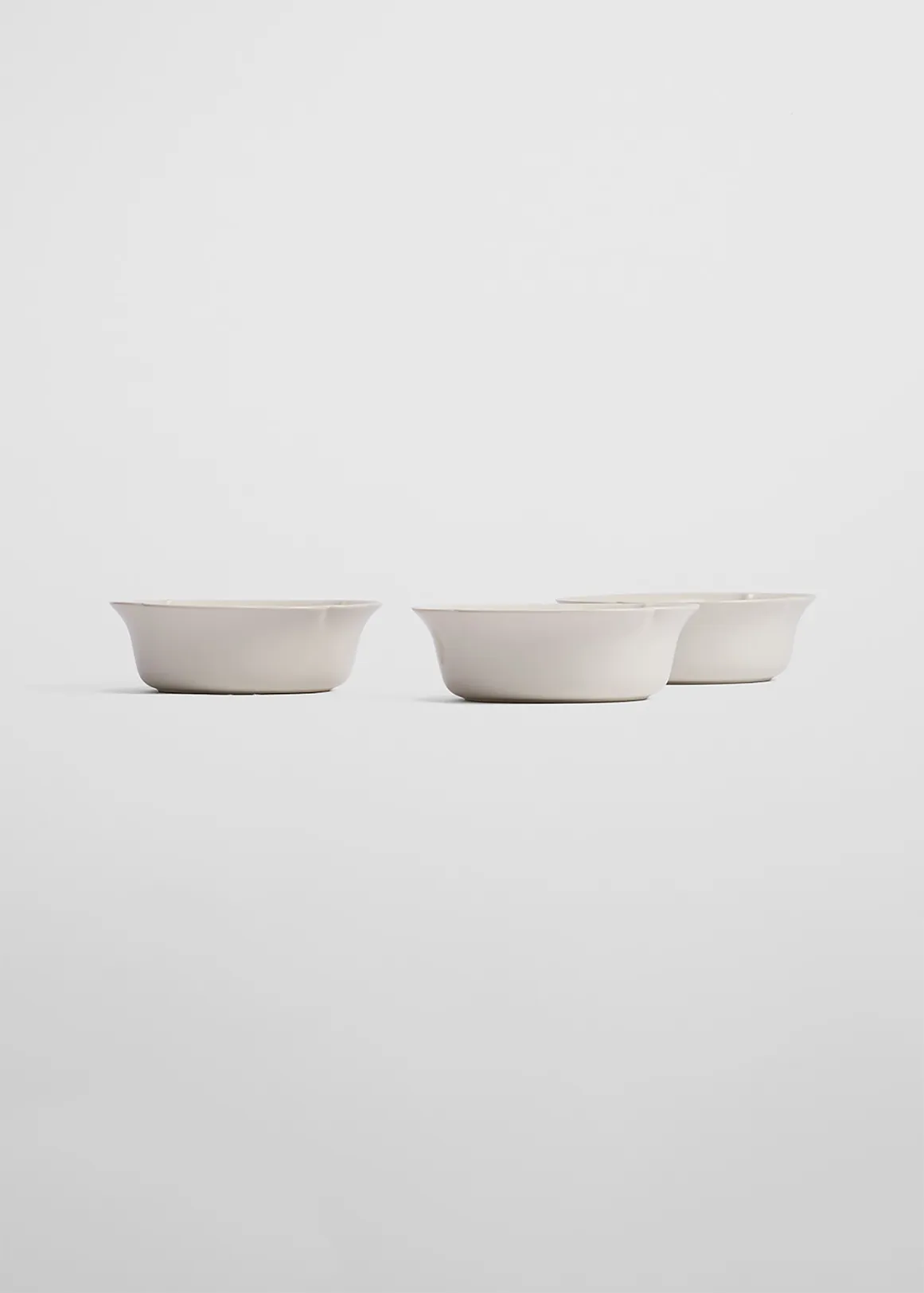 Olinda Dip Bowl Set Of 3 - NATURAL