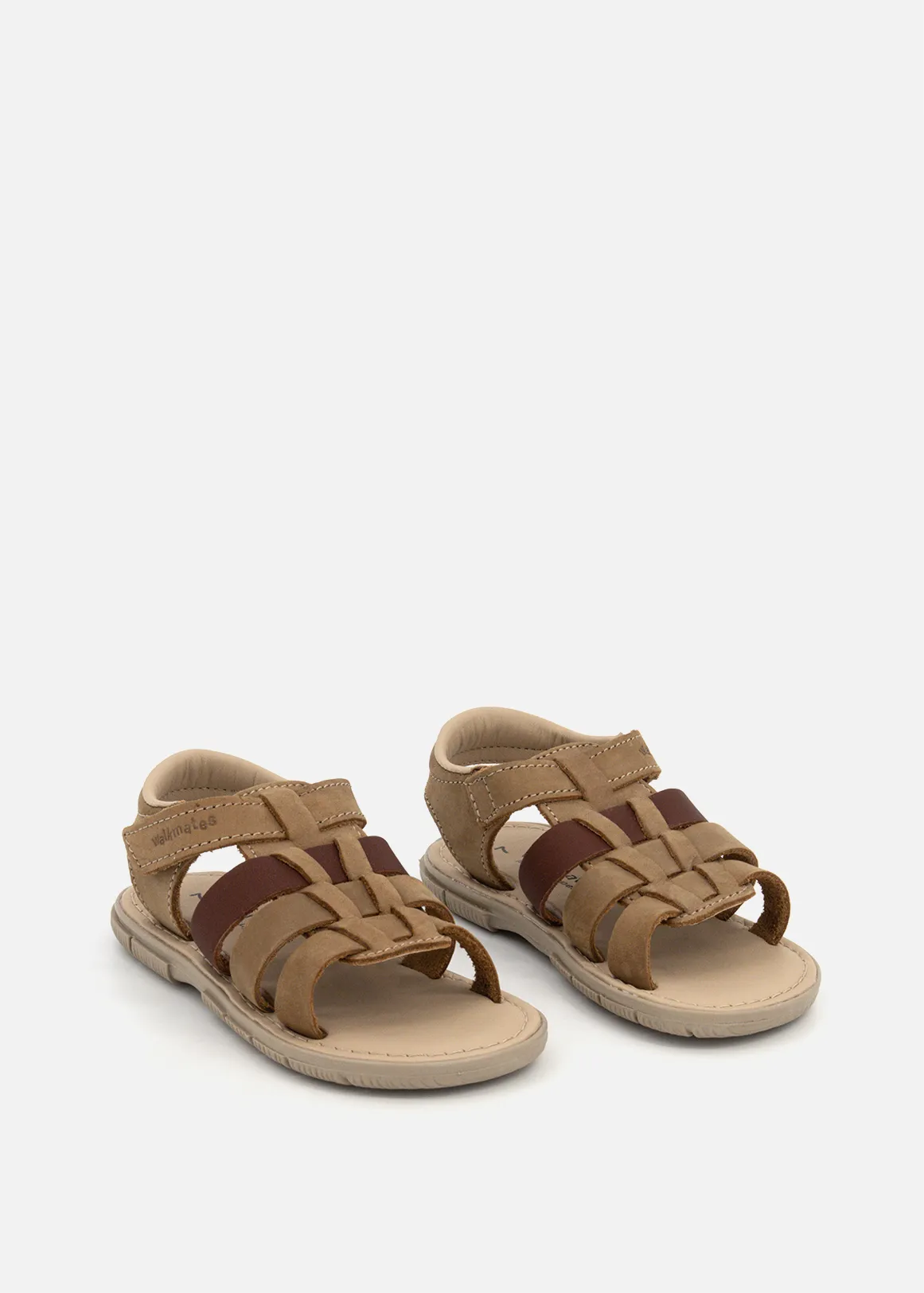 Open Cage Sandals (Size 5-13) Younger Boy - X BROWN