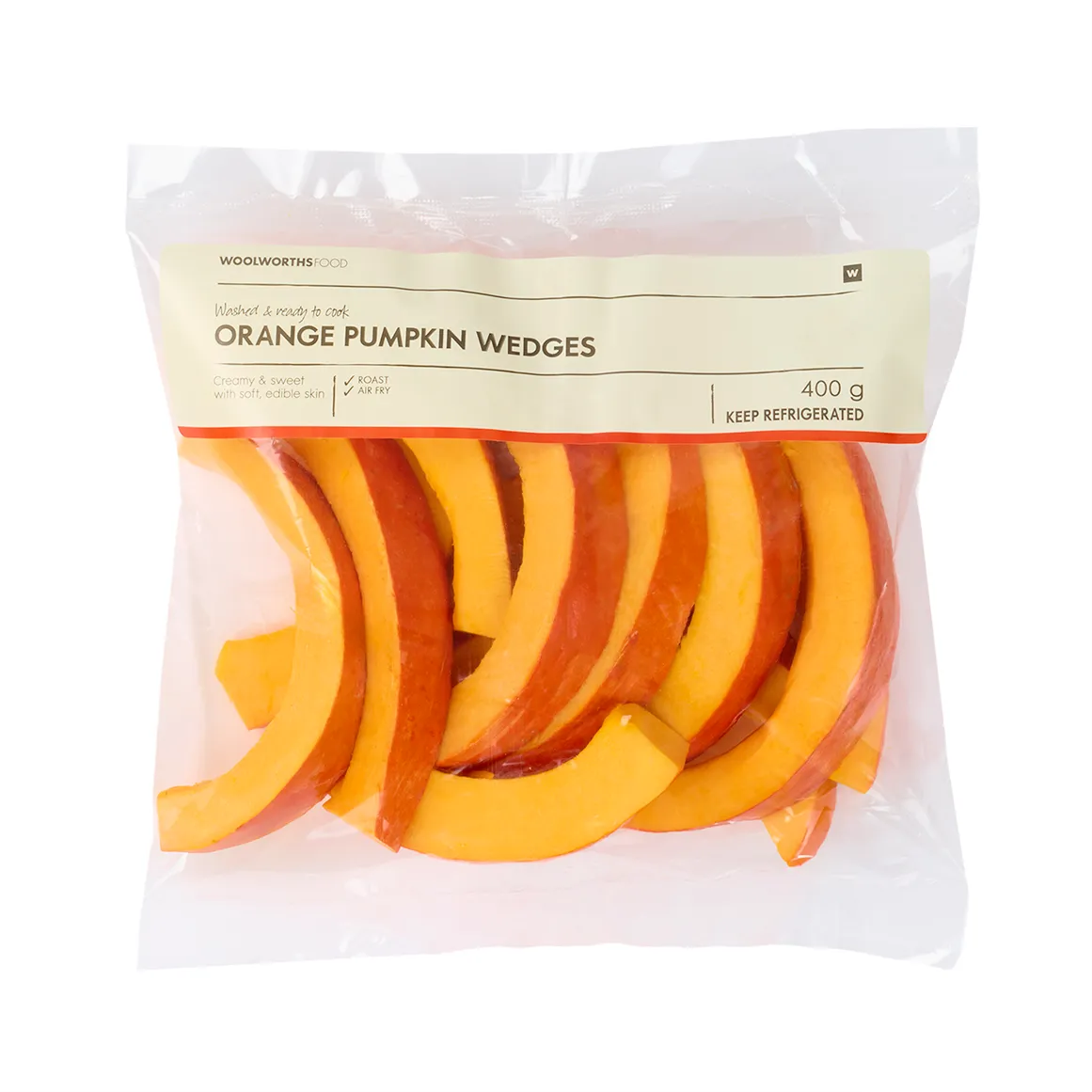 Orange Pumpkin Wedges 400 g
