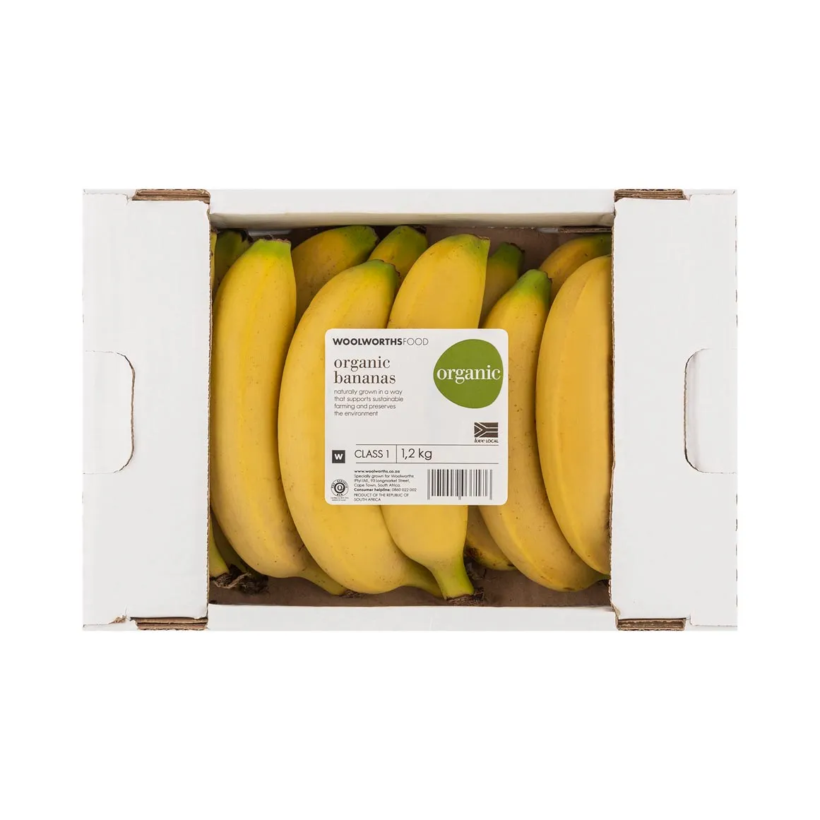 Organic Bananas 1.2 kg