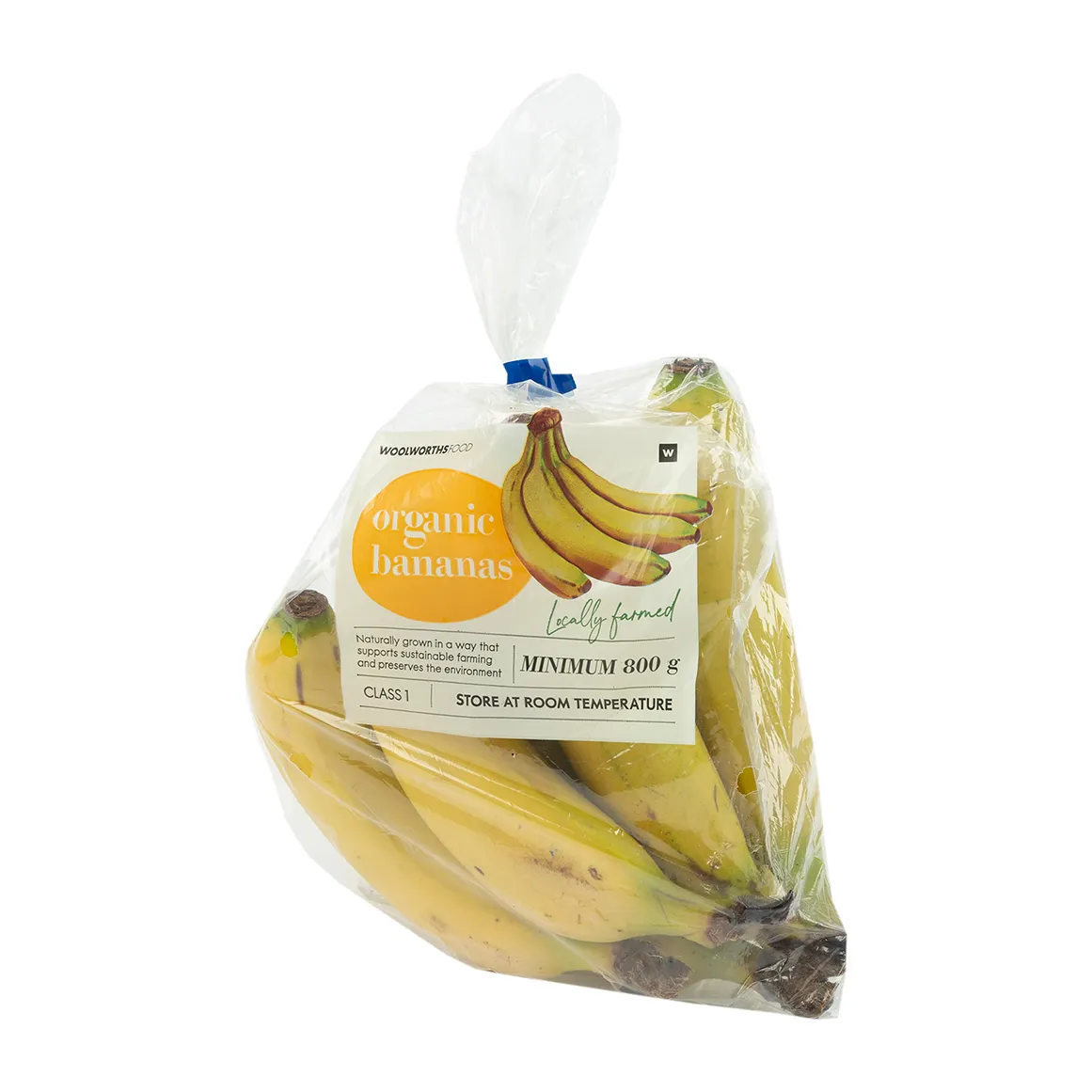 Organic Bananas Min 800 g