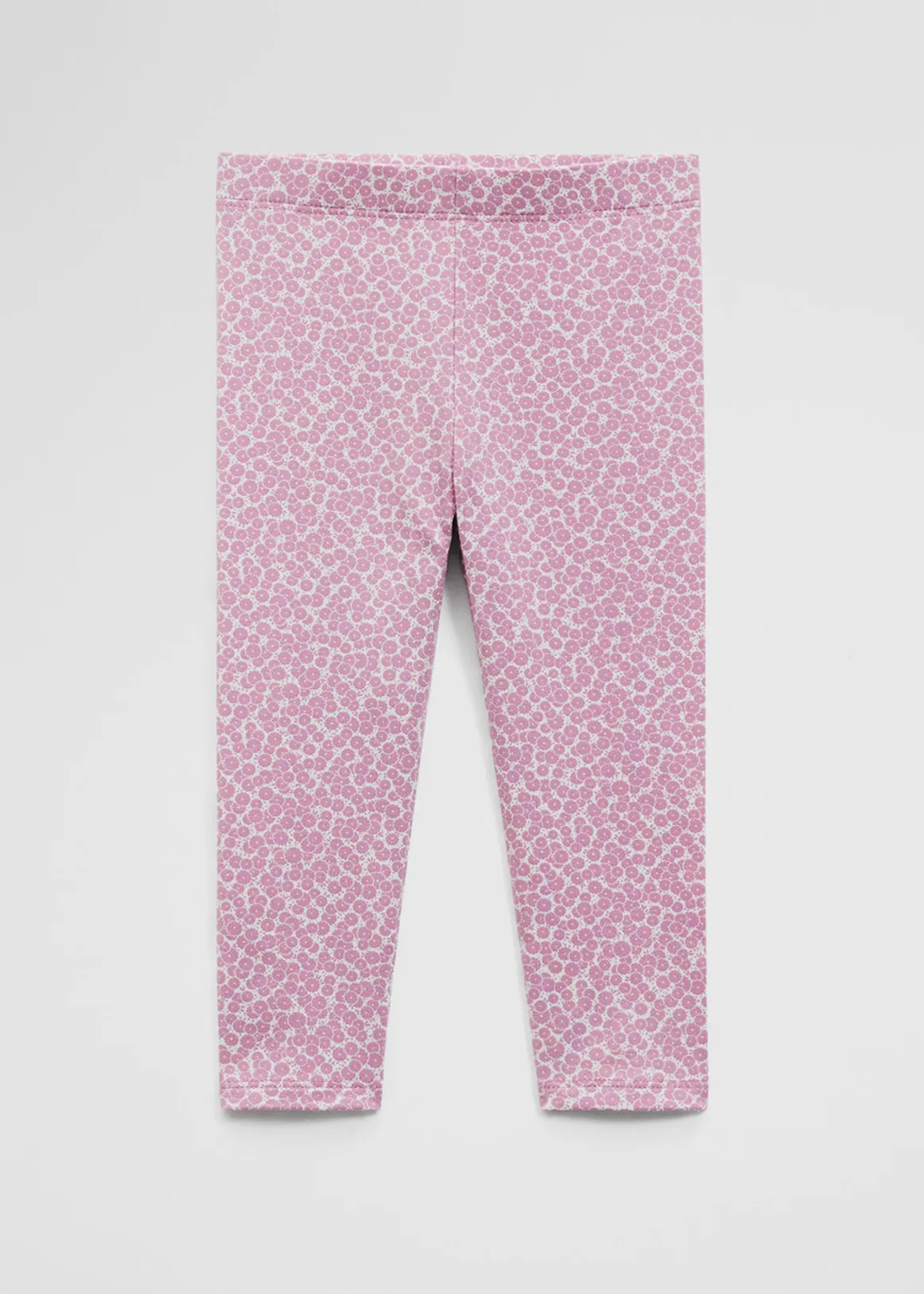Organically Grown Cotton Blend Heart Legging - BERRY DITSY