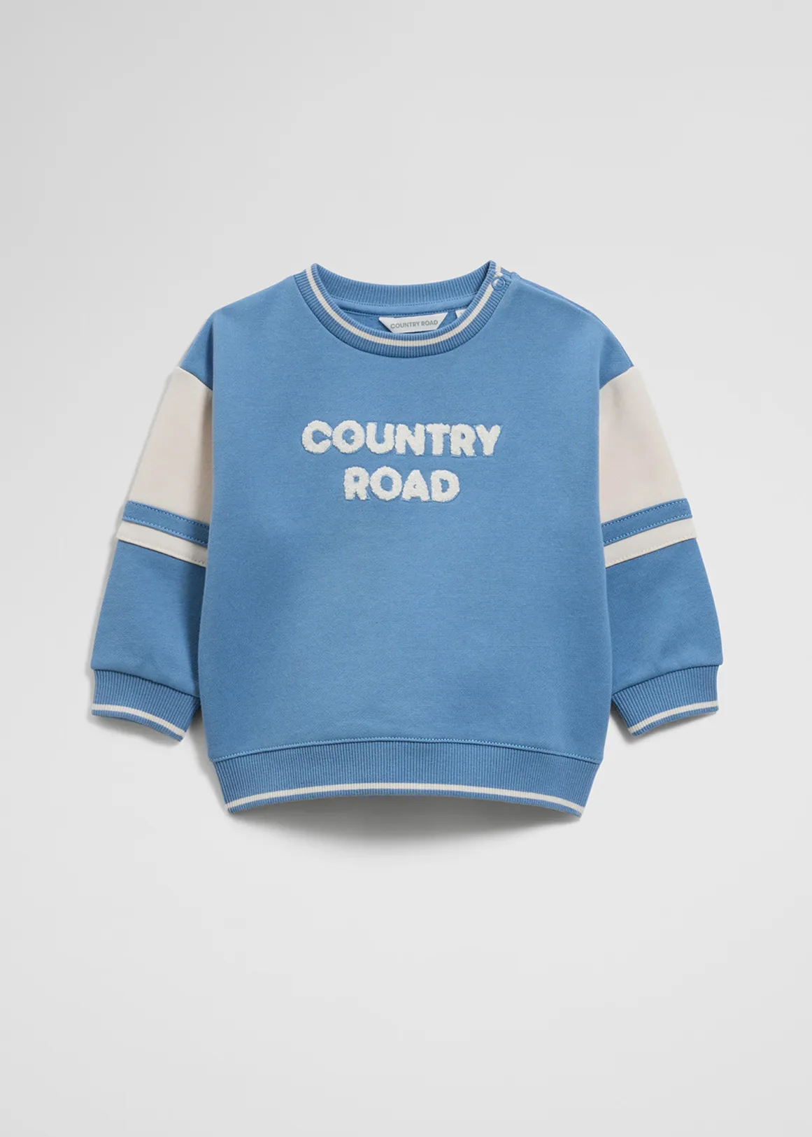 Oversized Country Road Boucle Sweat - Glacier
