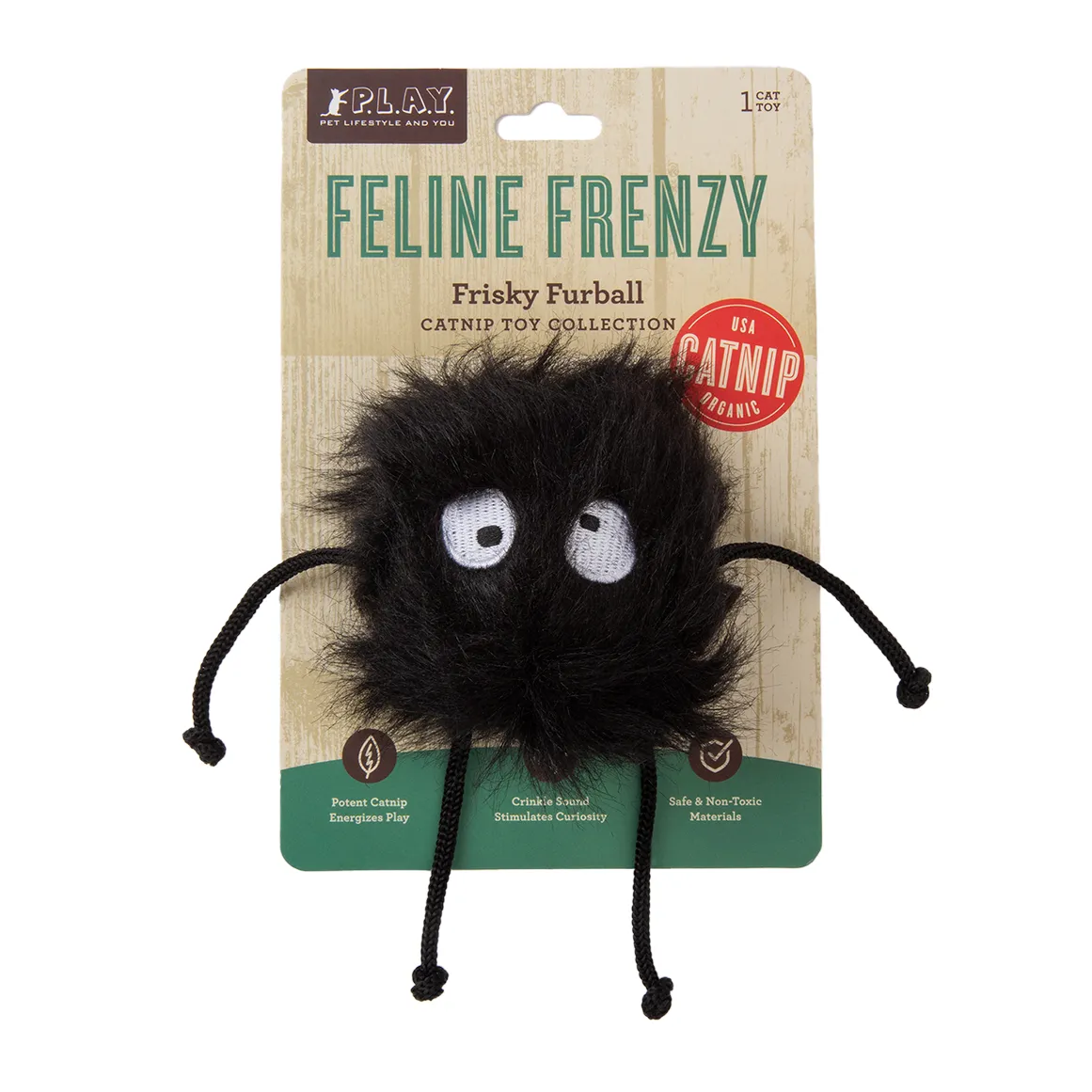 P.L.A.Y. Feline Frenzy Frisky Furball Cat Toy