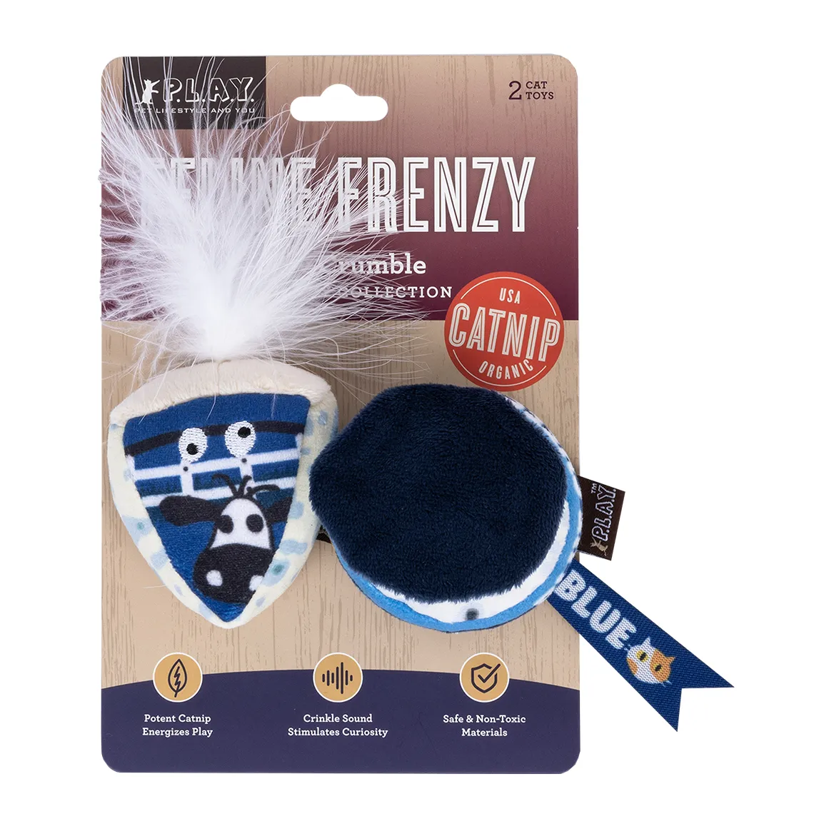 P.L.A.Y. Feline Frenzy Kitty Crumble 2 pcs