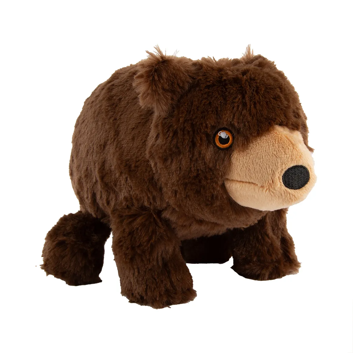 P.L.A.Y. Jungle Animals Bear Plush Dog Toy