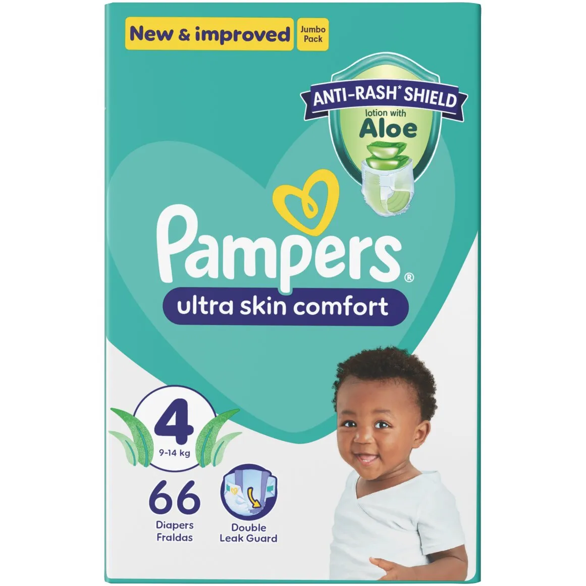 Pampers Baby Dry  4 (9 - 14 kg) Nappies 66 pk