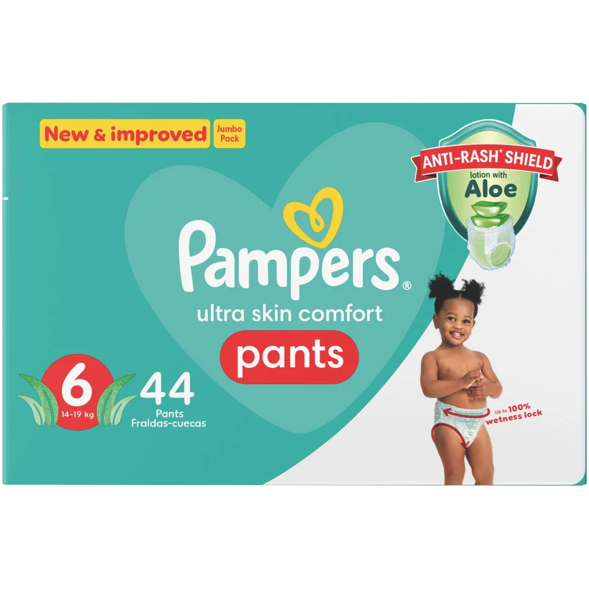 Pampers Pants No.6 Extra Large (16+ kg) 44 pk