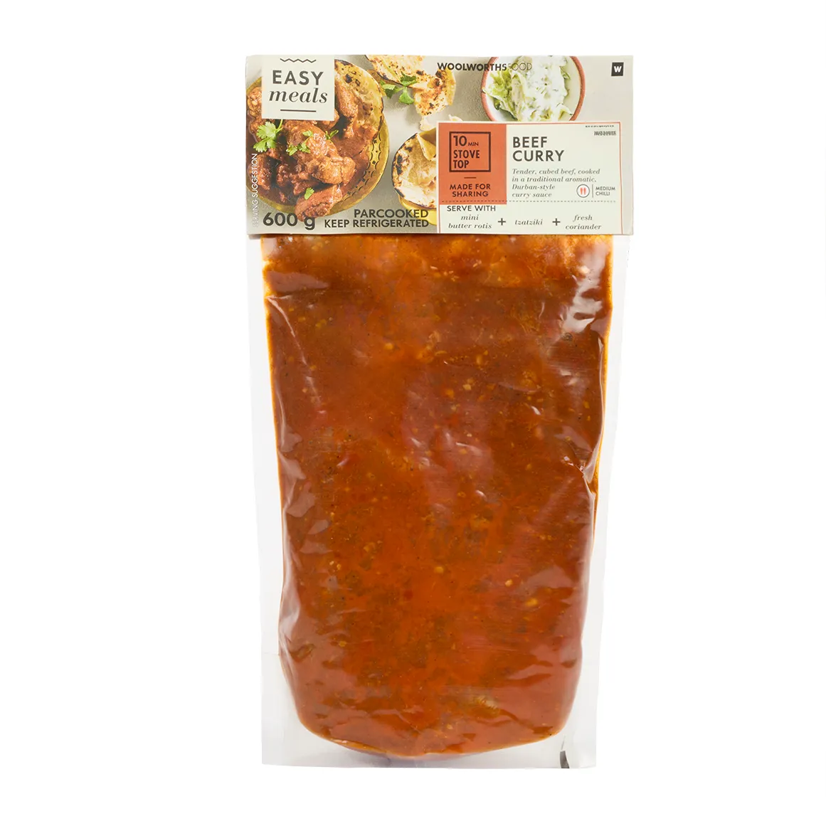 Parcooked Beef Curry 600 g