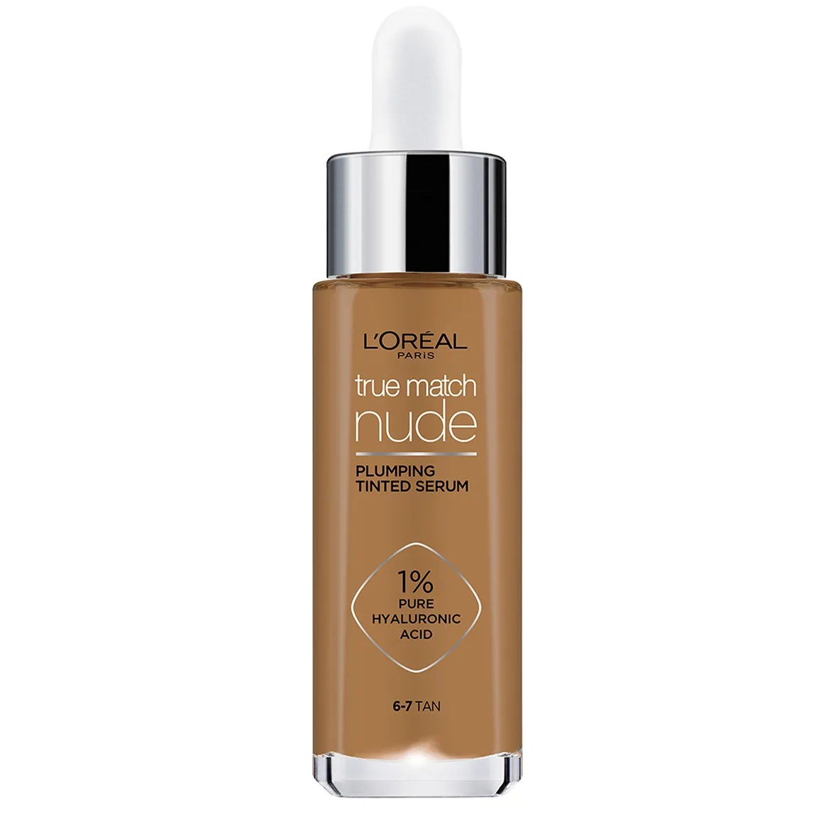 Paris True Match Nude Plumping Tinted Serum - 6-7 TAN