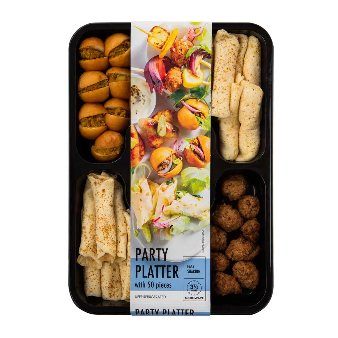 Party Foods Selection Platter 50 pk