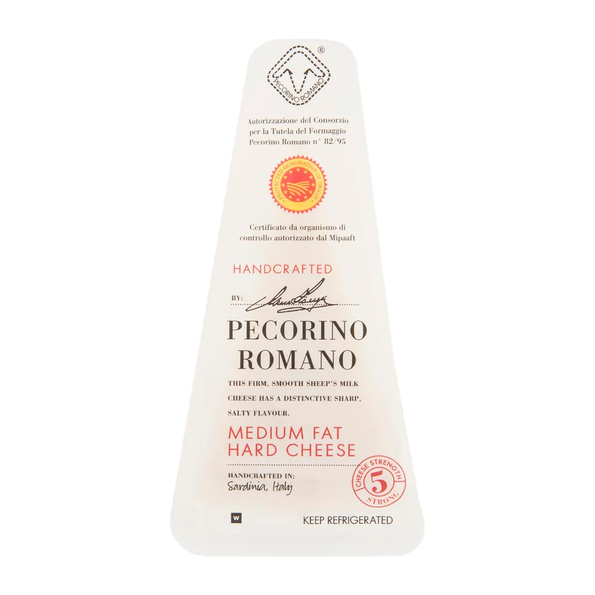 Pecorino Romano Cheese Avg 250 g