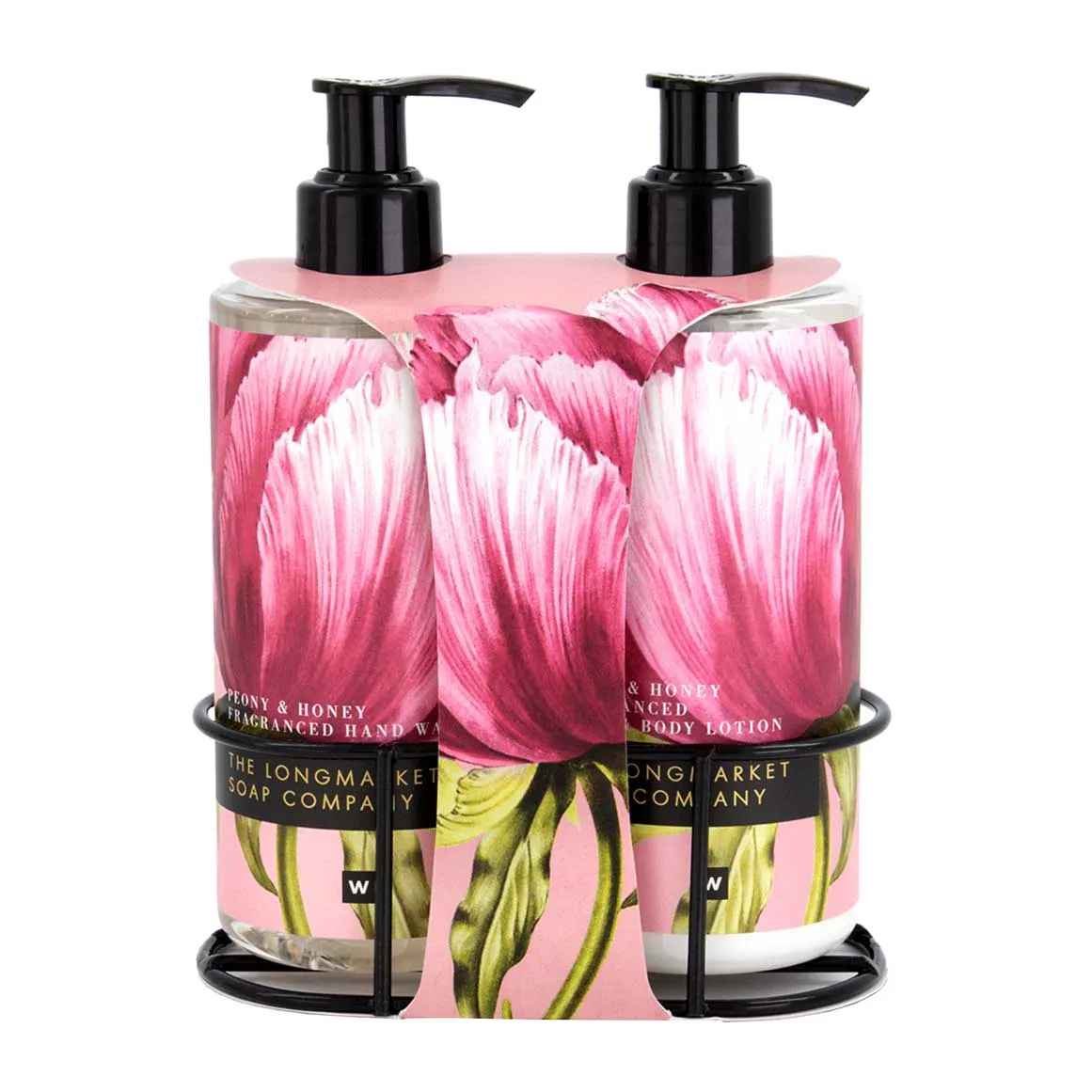 Peony & Honey Hand Wash & Lotion Caddy - Longmarket - PINK