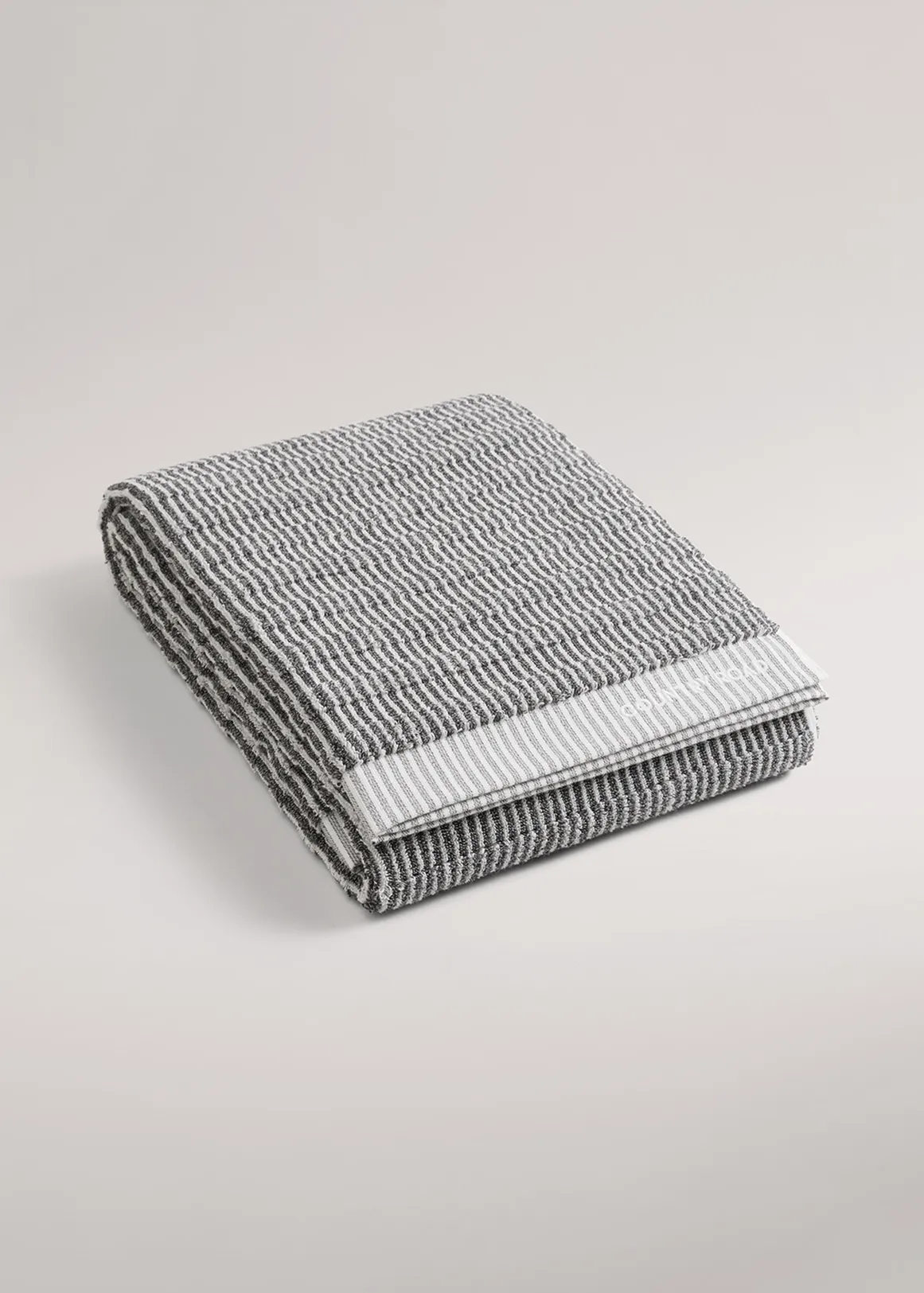 Pippa Australian Cotton Bath Sheet - CHARCOAL MARLE