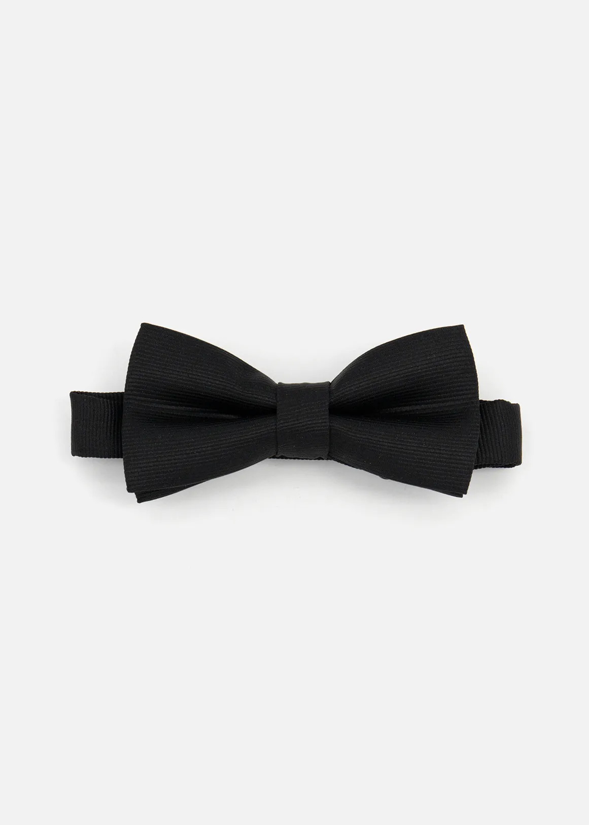 Plain Bow Tie - BLACK