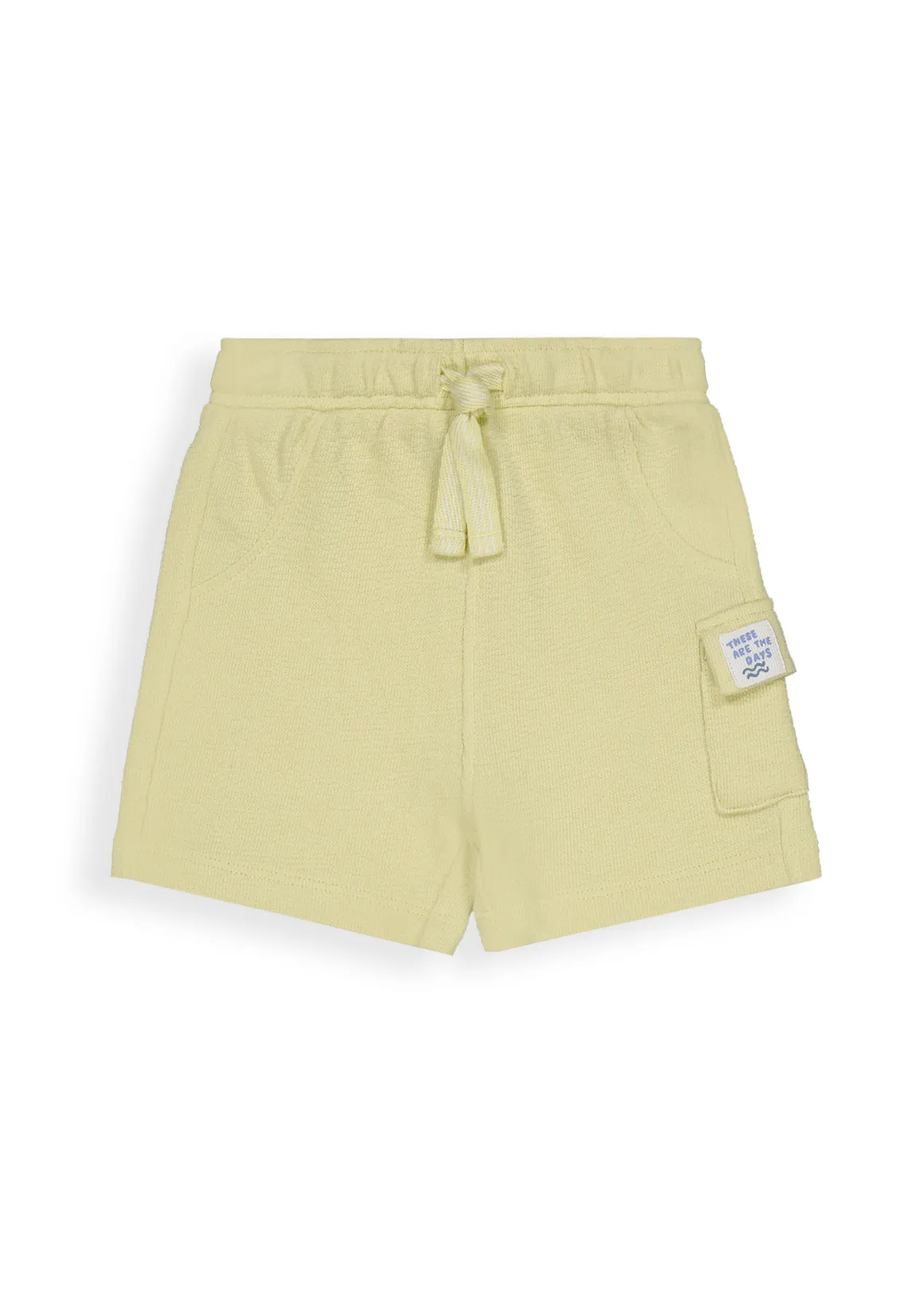 Plain Cotton Shorts - X YELLOW