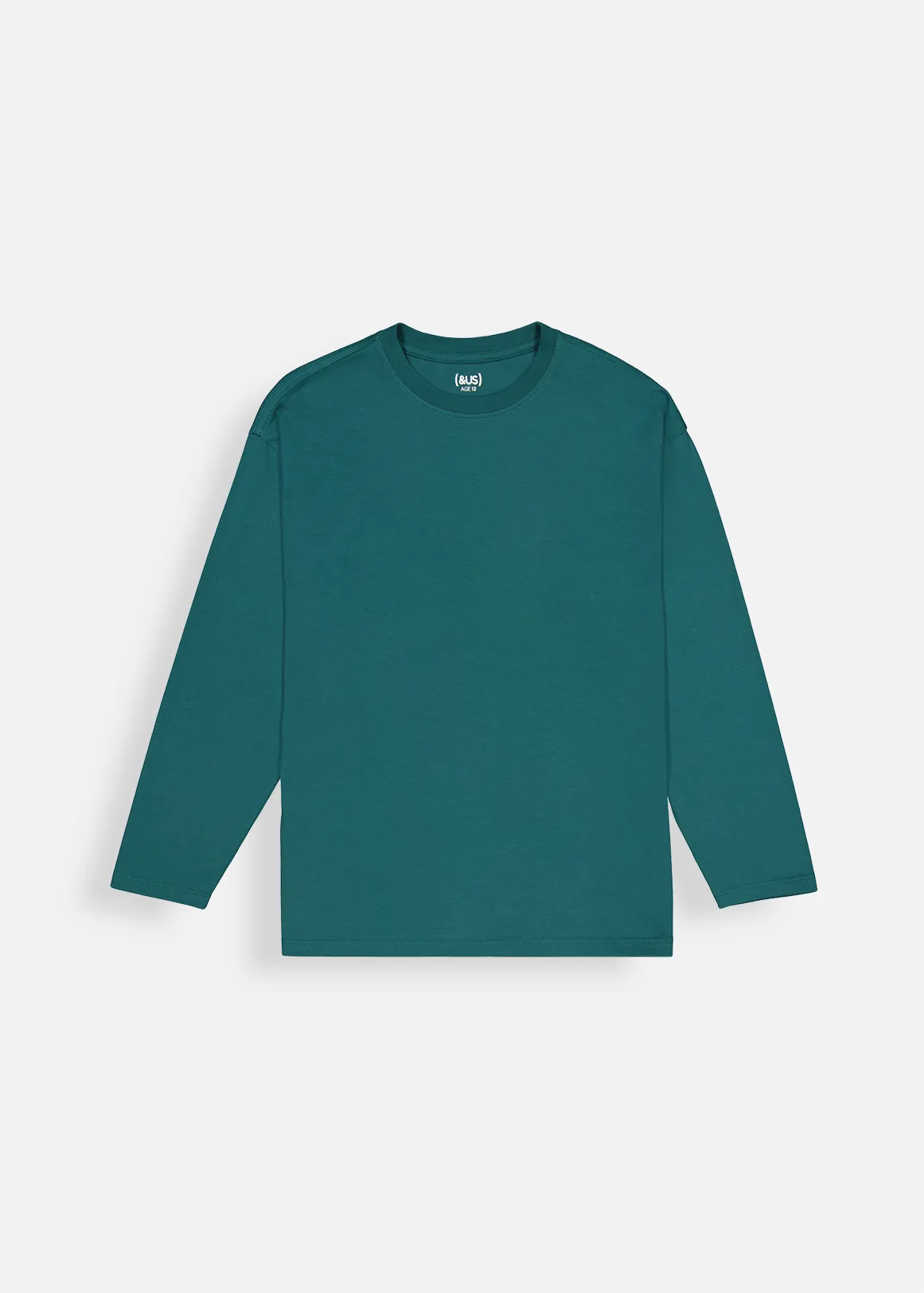 Plain Cotton T-shirt - FOREST GREEN