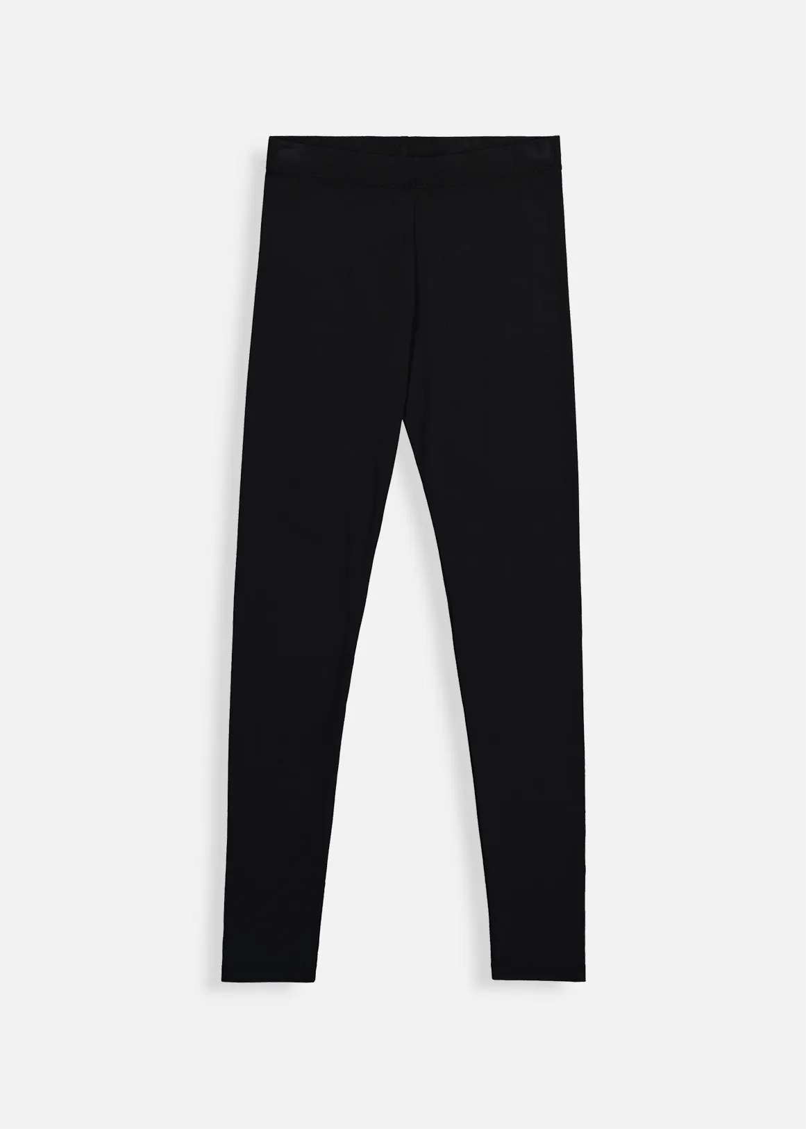 Plain Leggings - BLACK